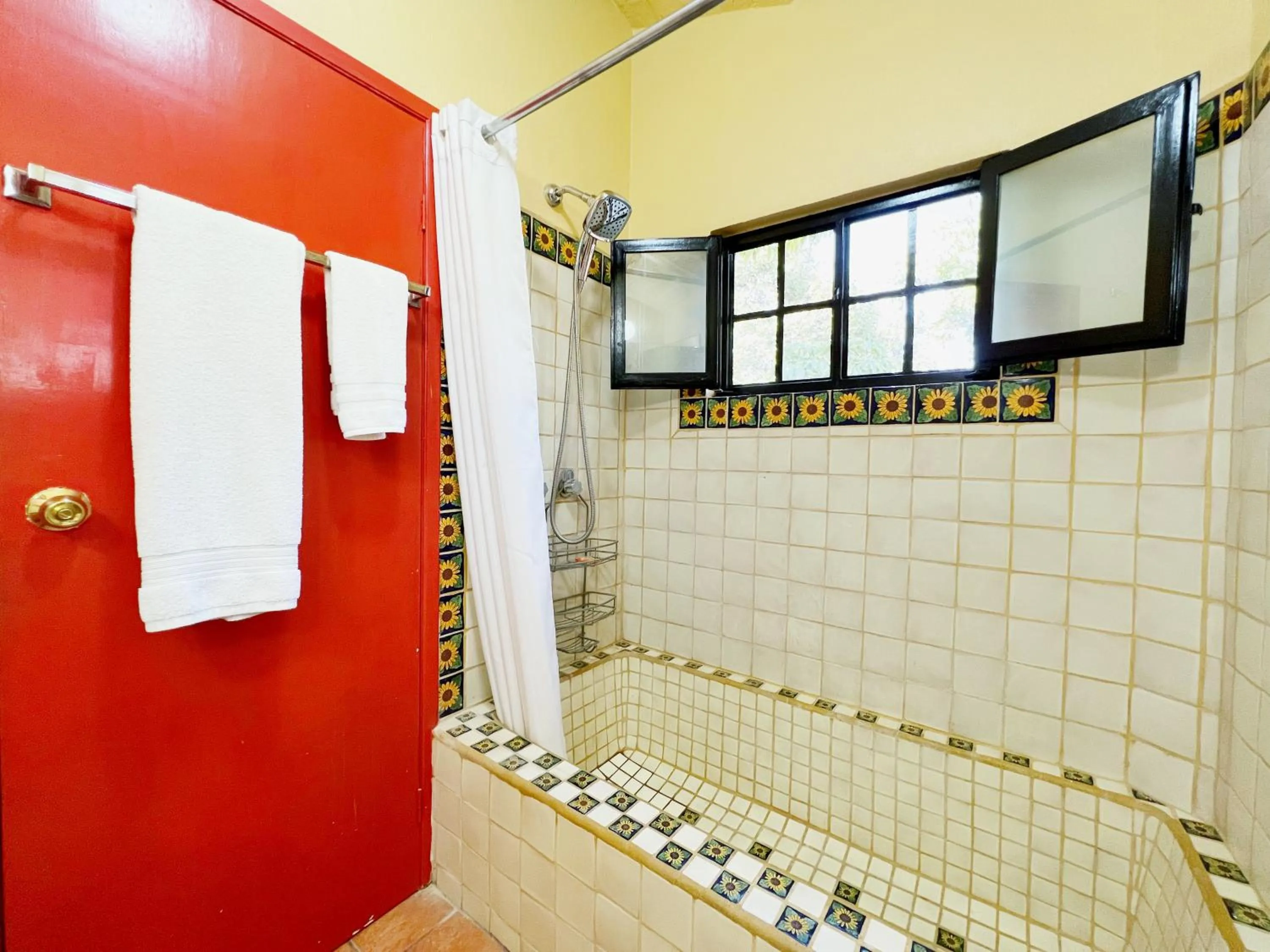 Shower in Estrellita's Bed & Breakfast