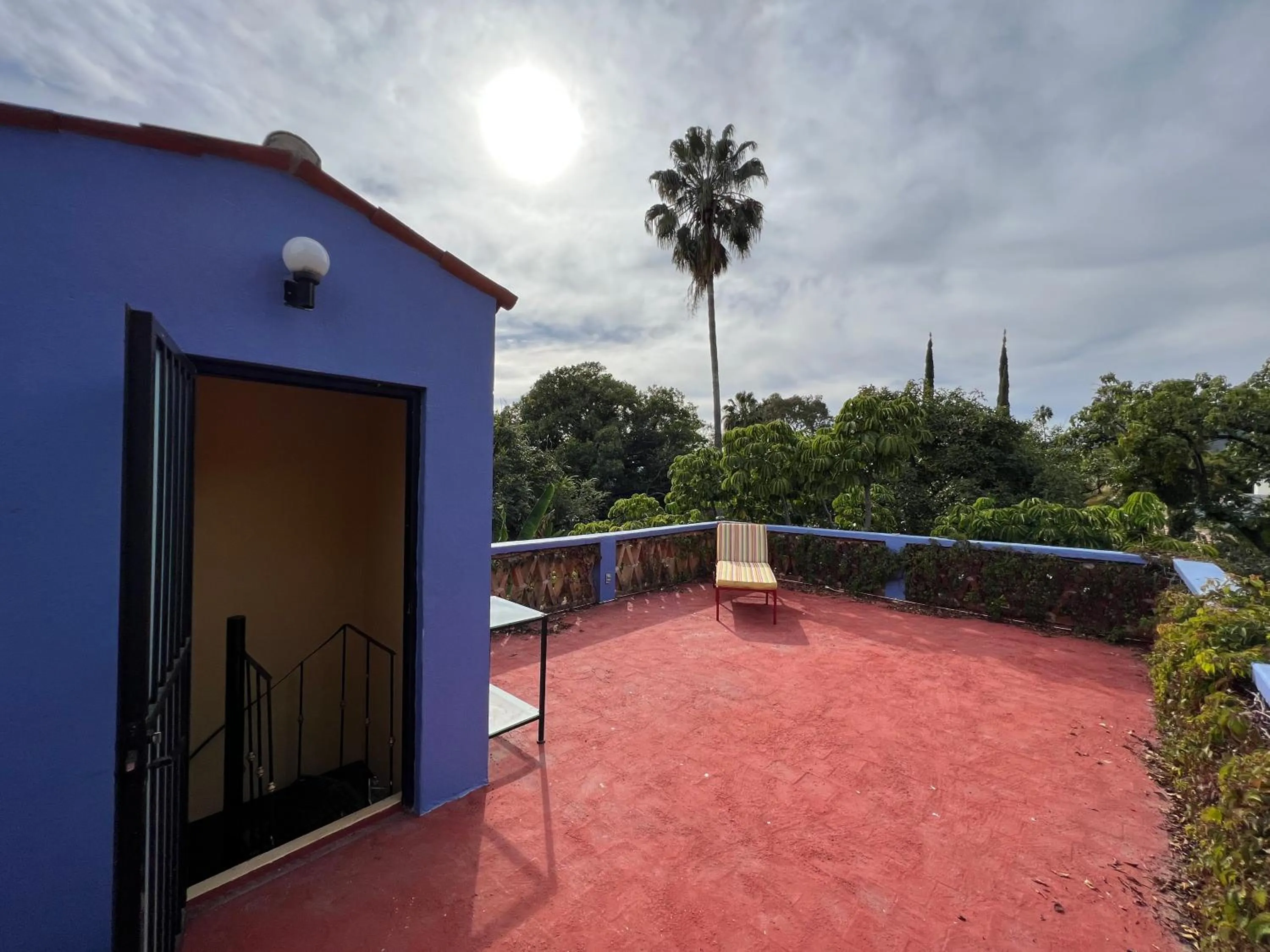 Patio in Estrellita's Bed & Breakfast