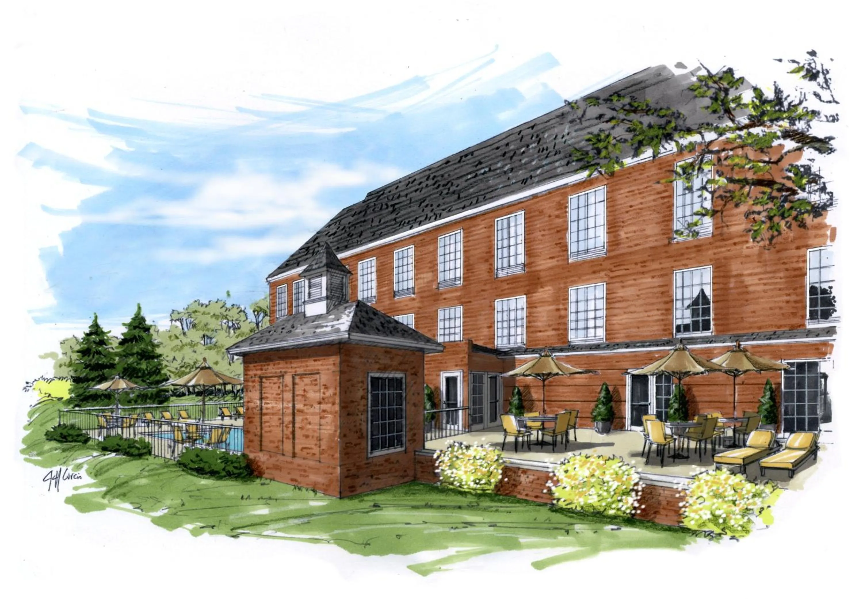 Property building in Appomattox Inn and Suites