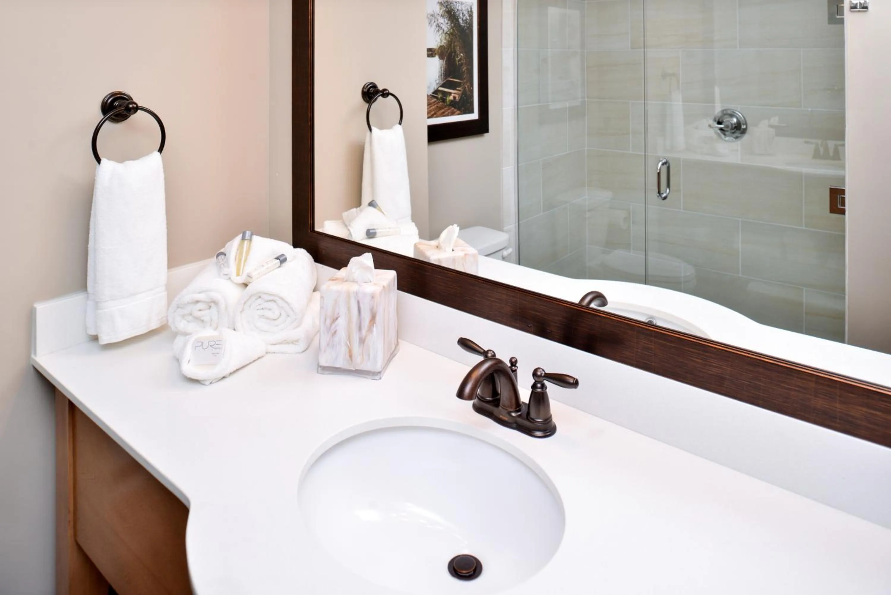 Bathroom in Appomattox Inn and Suites