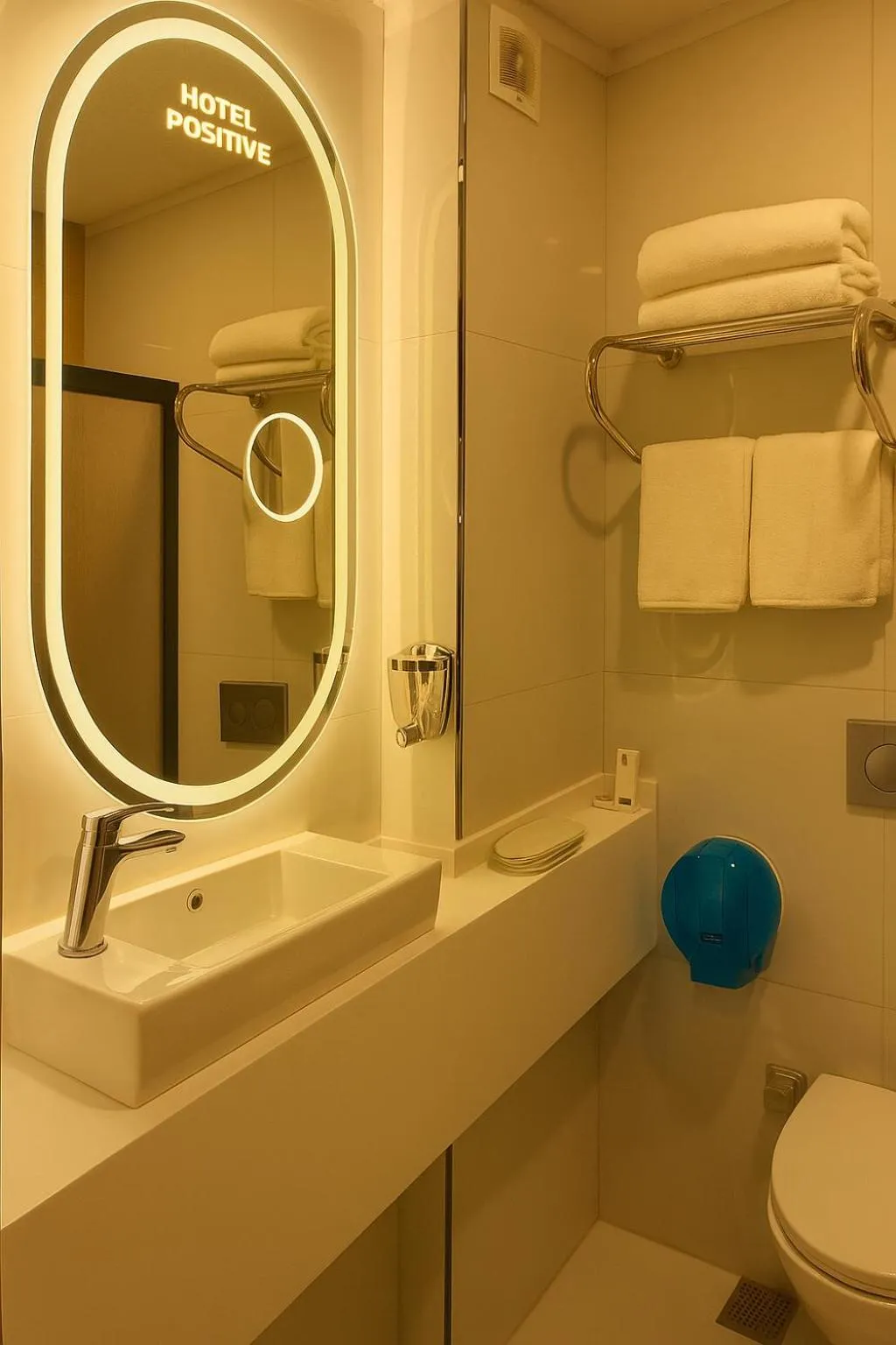 Bathroom in Positive Hotel