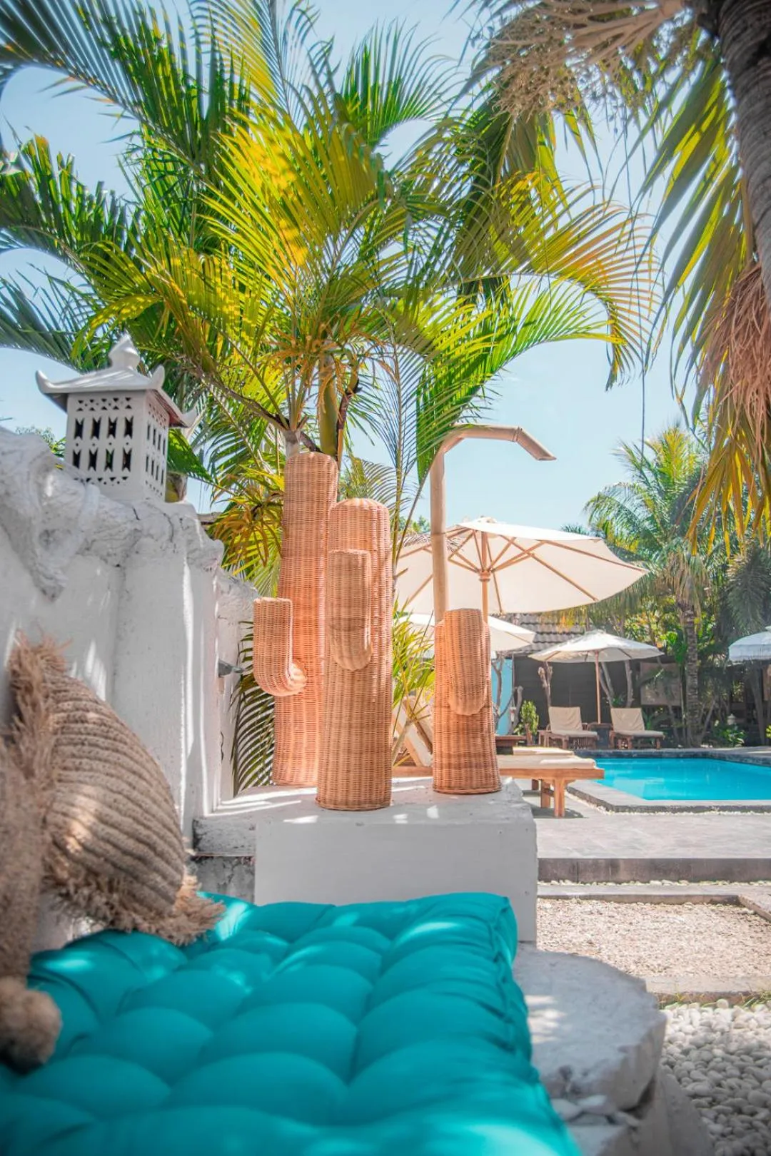 Garden view in Color Cottage