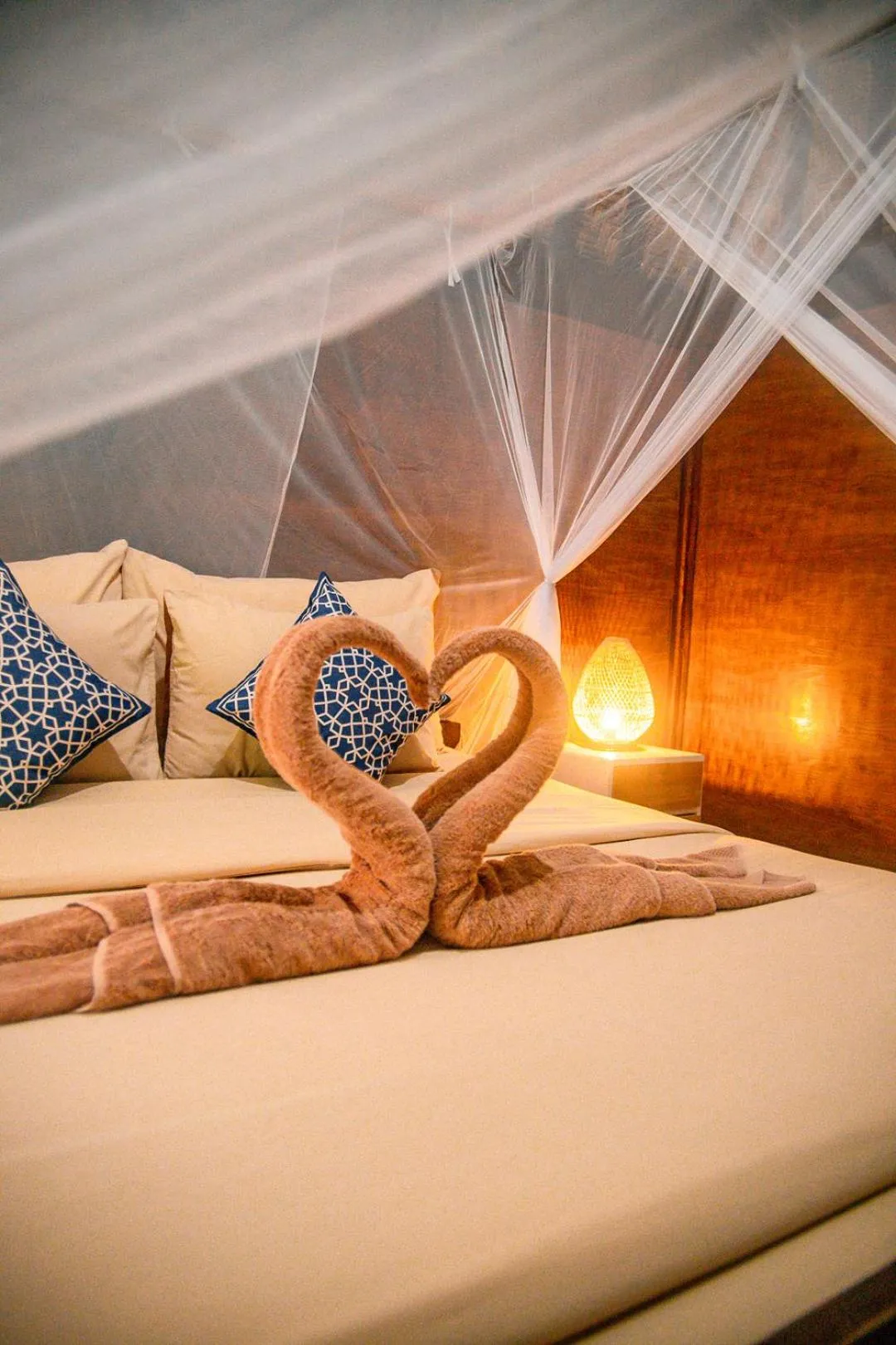 Bed in Color Cottage