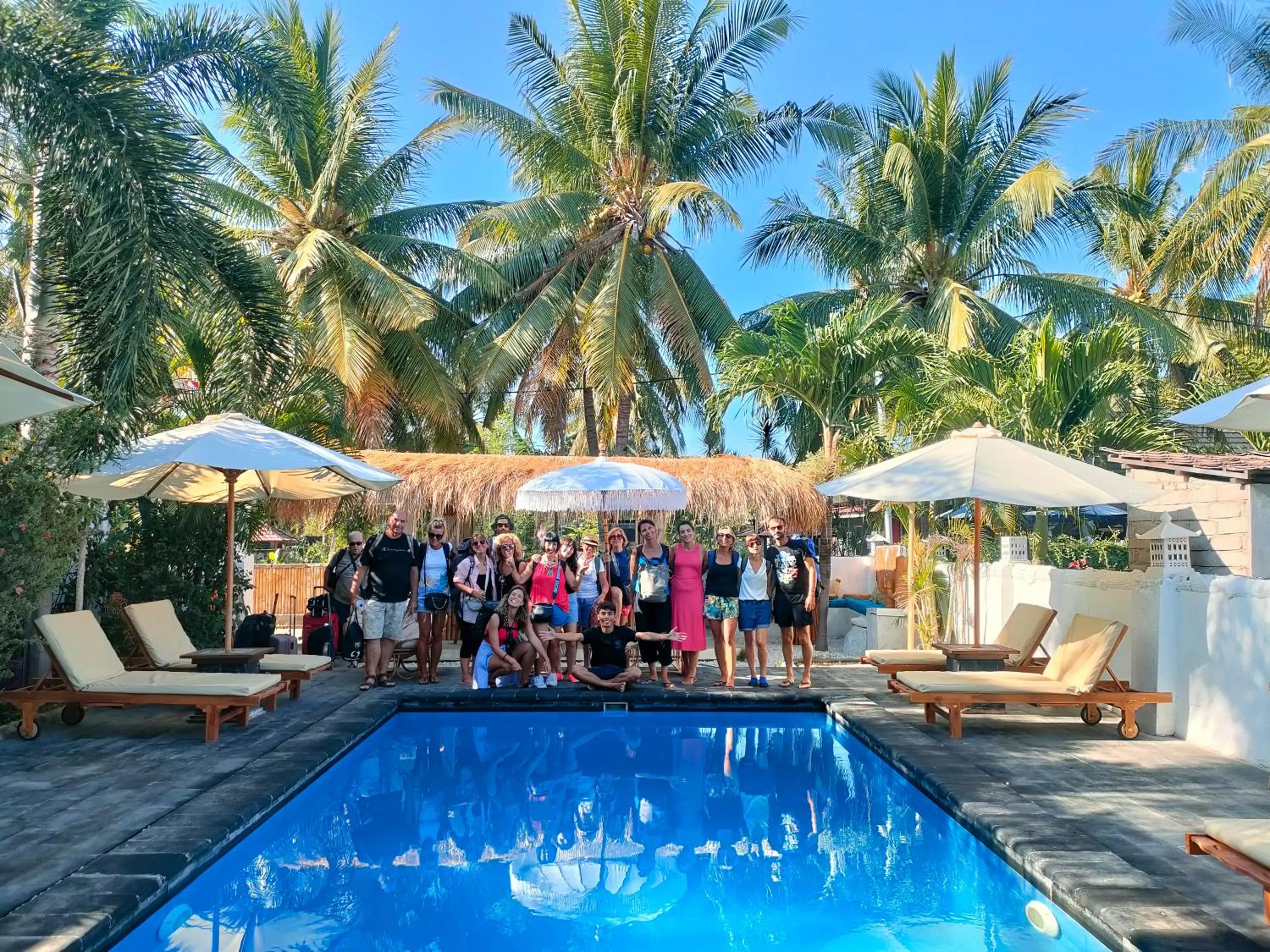 Swimming pool in Color Cottage