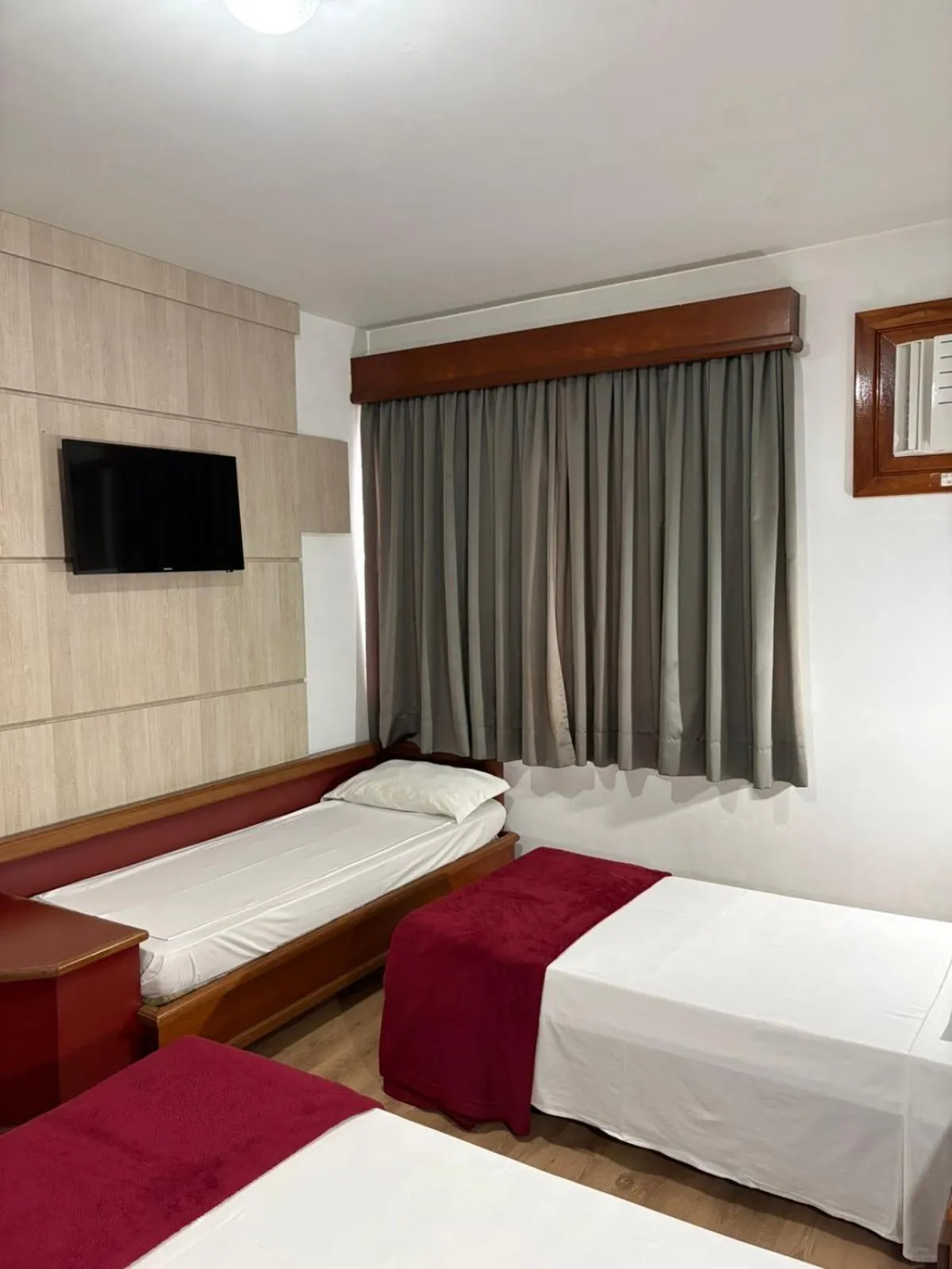 Bed in GoldMen Business Hotel Blumenau