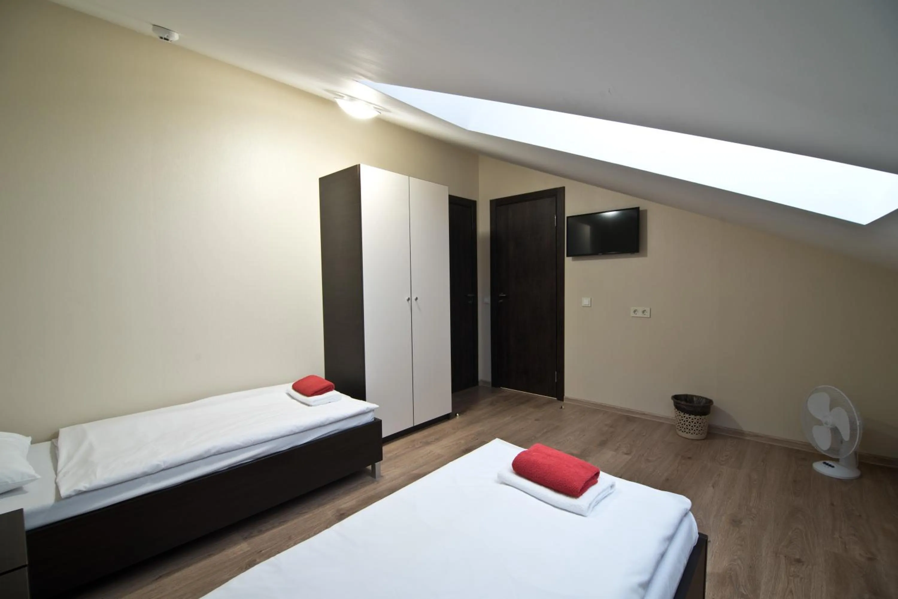 Bed in Bella Riga Hotel with Self-Check in