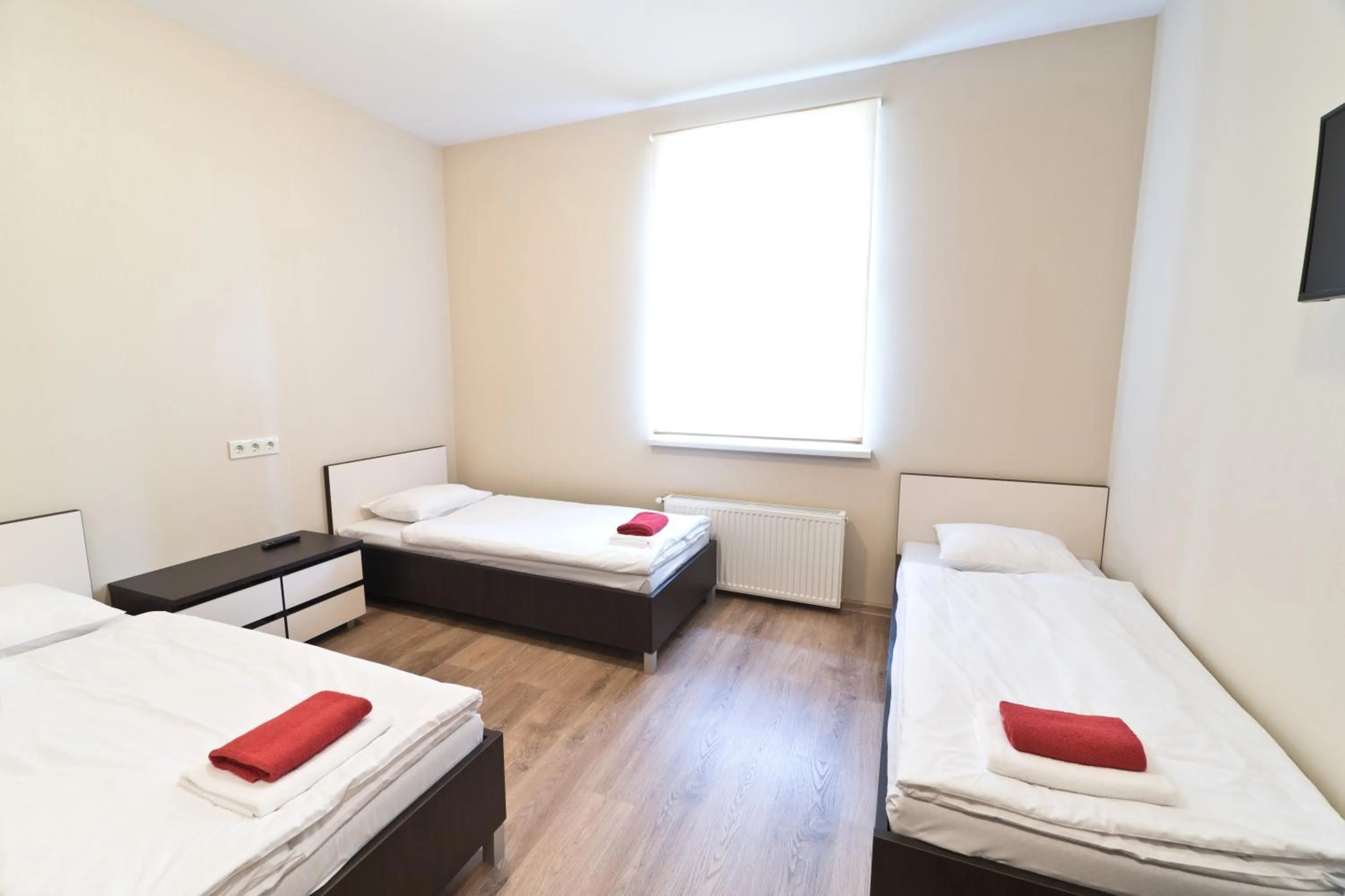 Bed in Bella Riga Hotel with Self-Check in