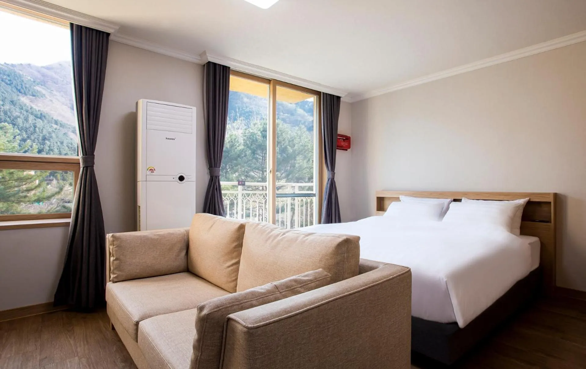 Bed in Kensington Resort Gapyeong