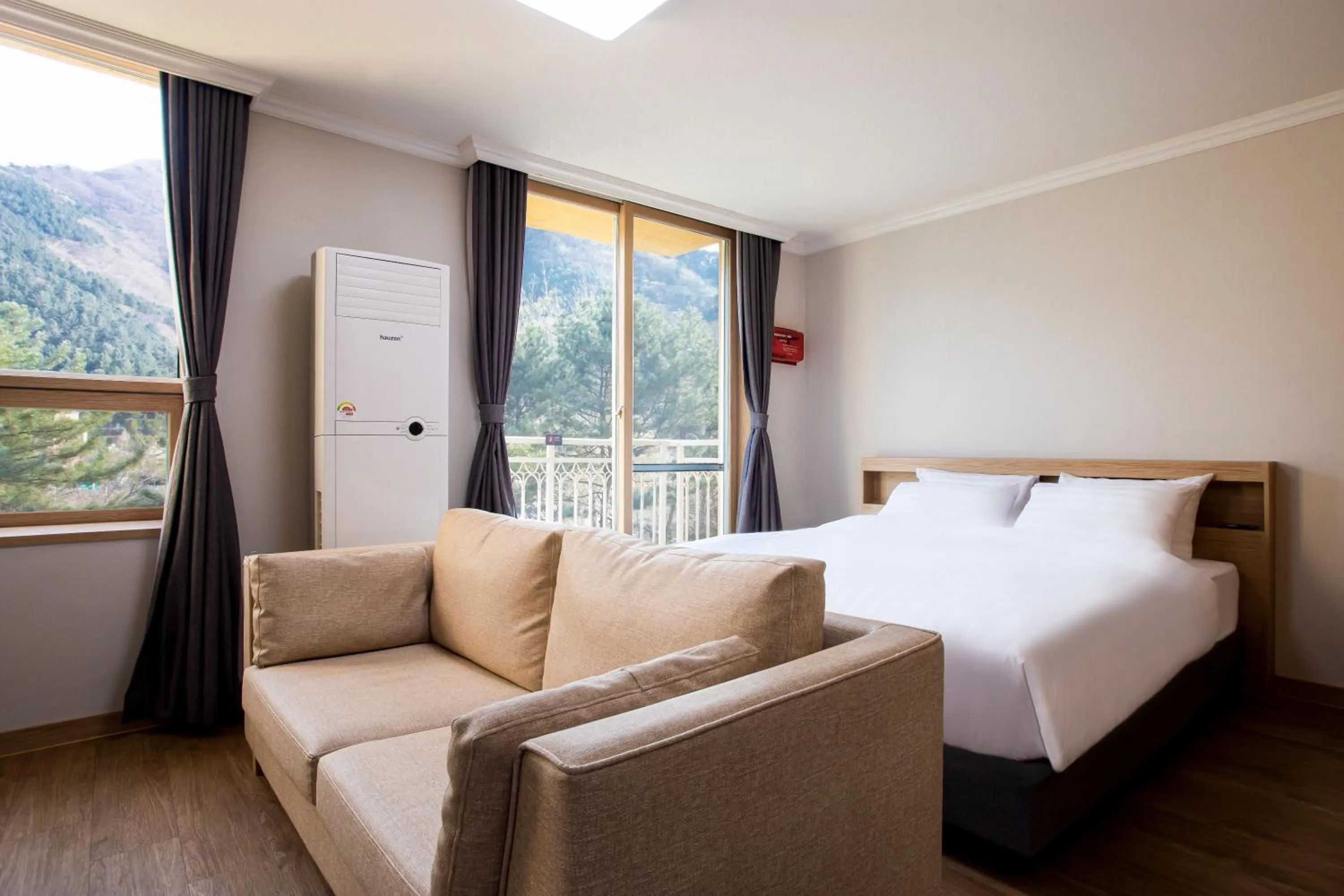 Bed in Kensington Resort Gapyeong