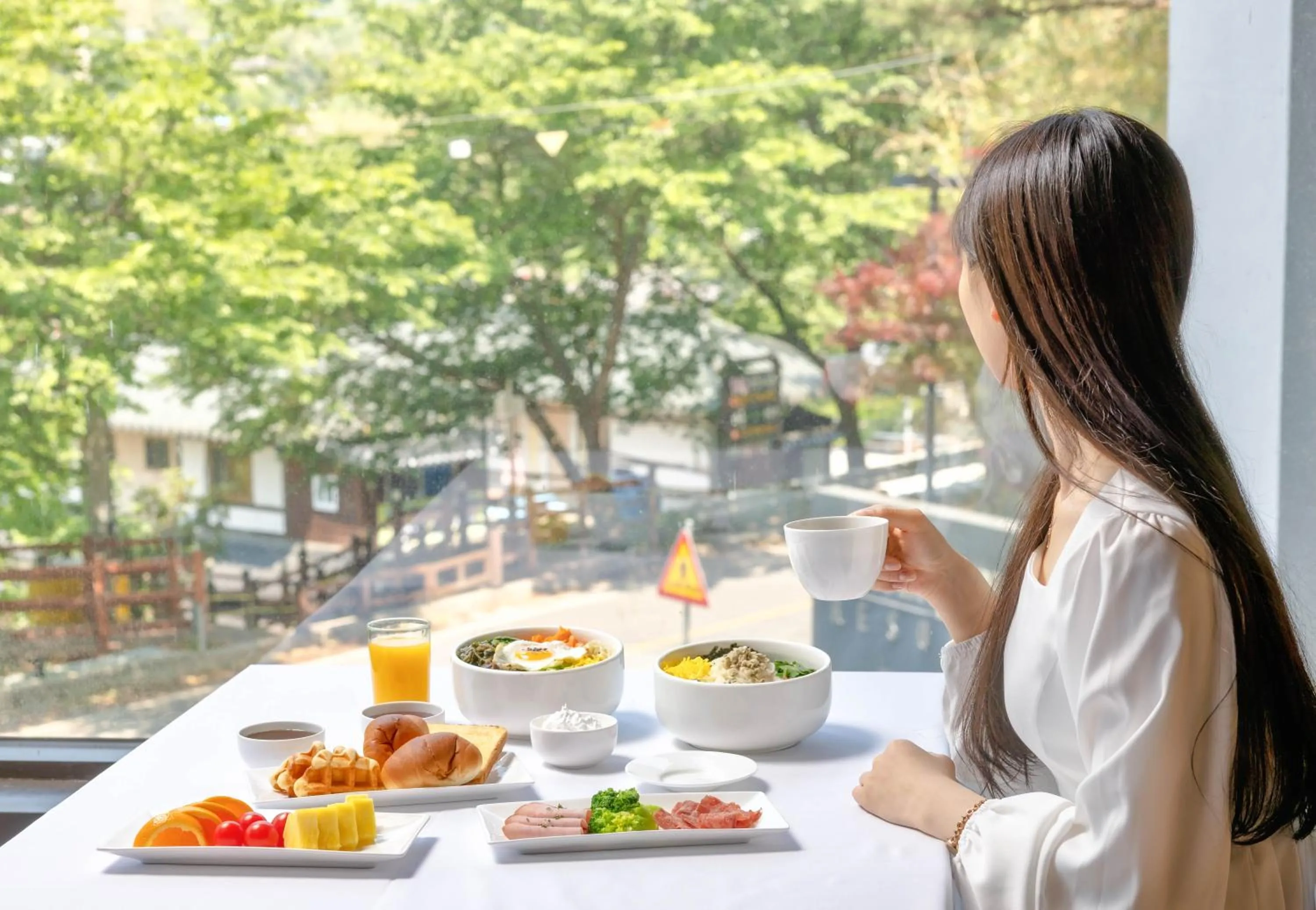 Food close-up in KensingtonResort JirisanHadong