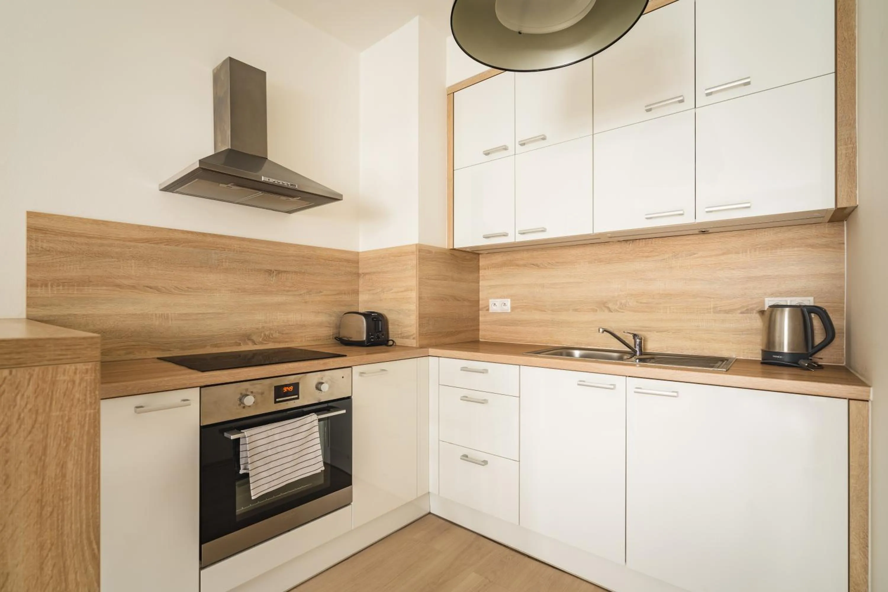 kitchen in Charming & Cozy Ambiente Apartments