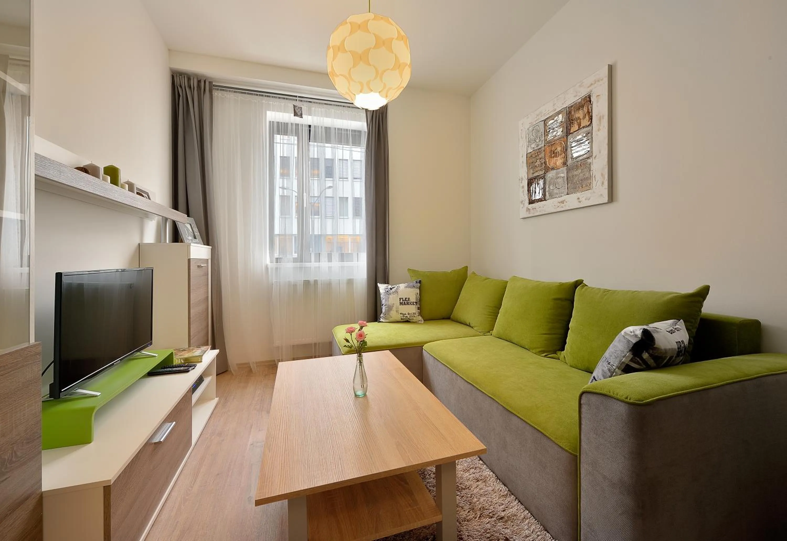 Living room in Charming & Cozy Ambiente Apartments