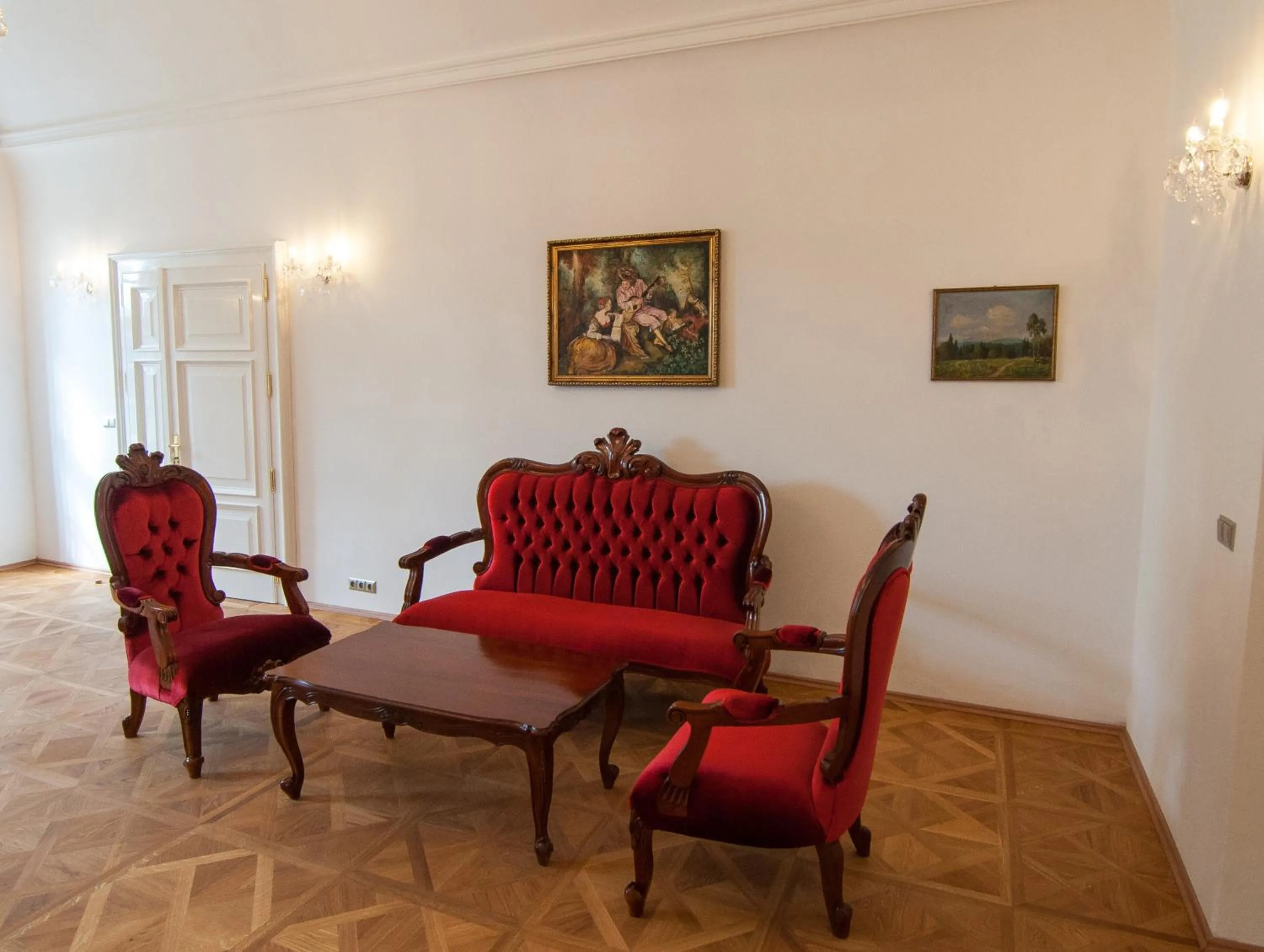 Living room in Zámek Jeseník Nad Odrou