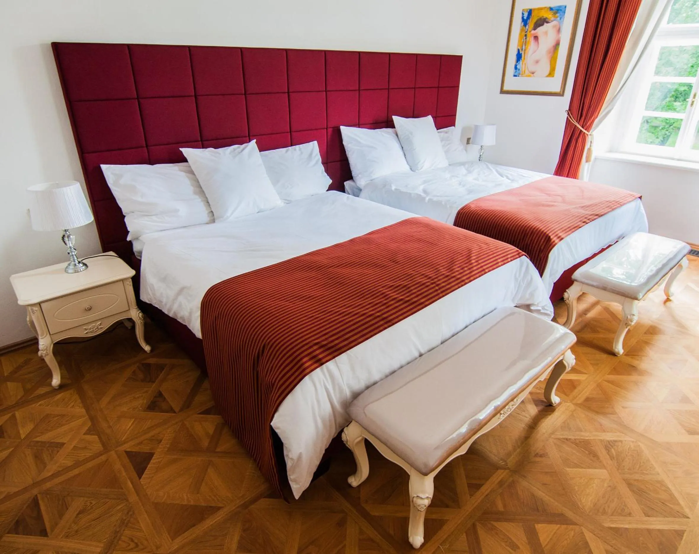 Bed in Zámek Jeseník Nad Odrou