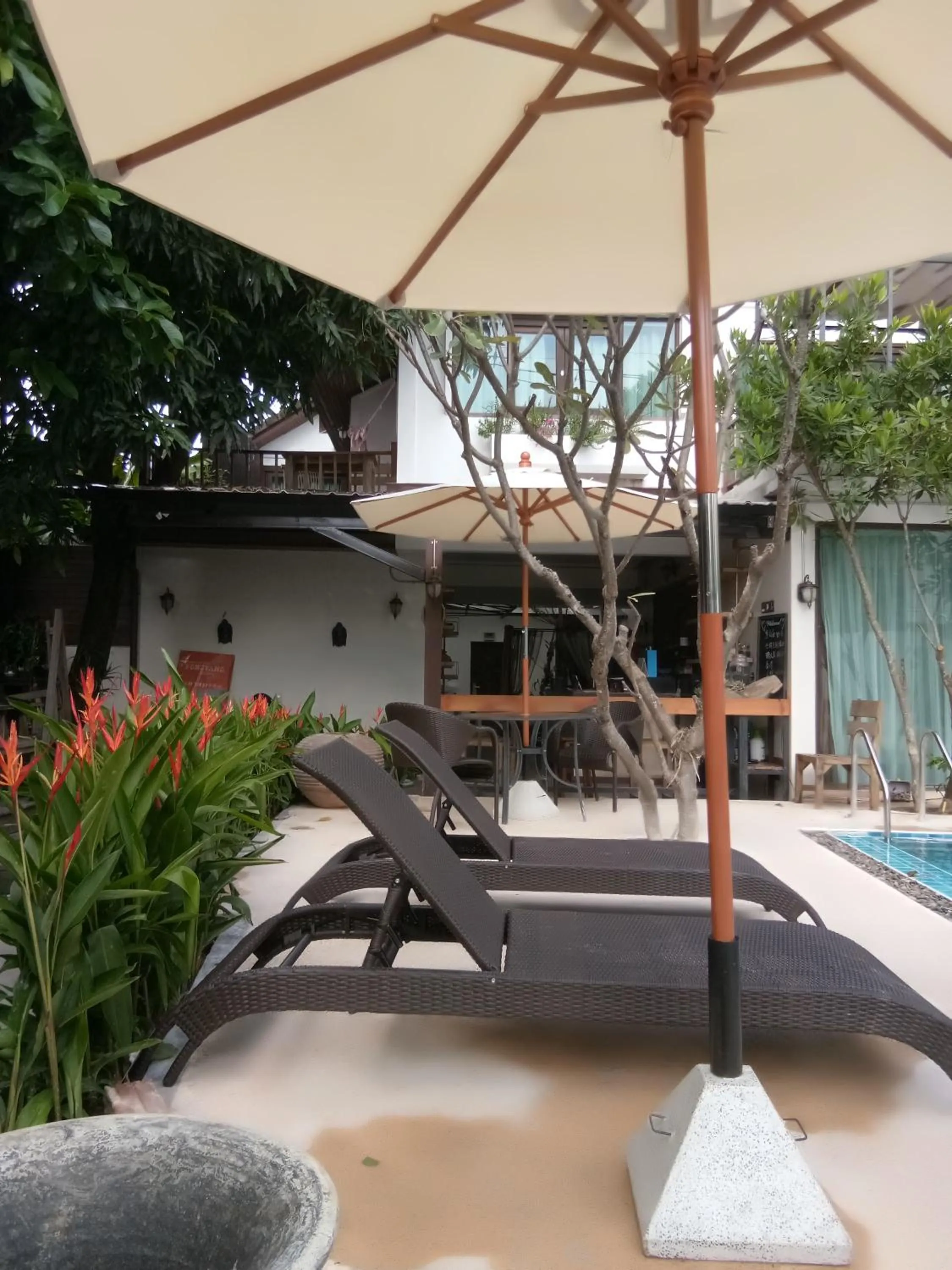 Pool view in Yi's Garden Villa