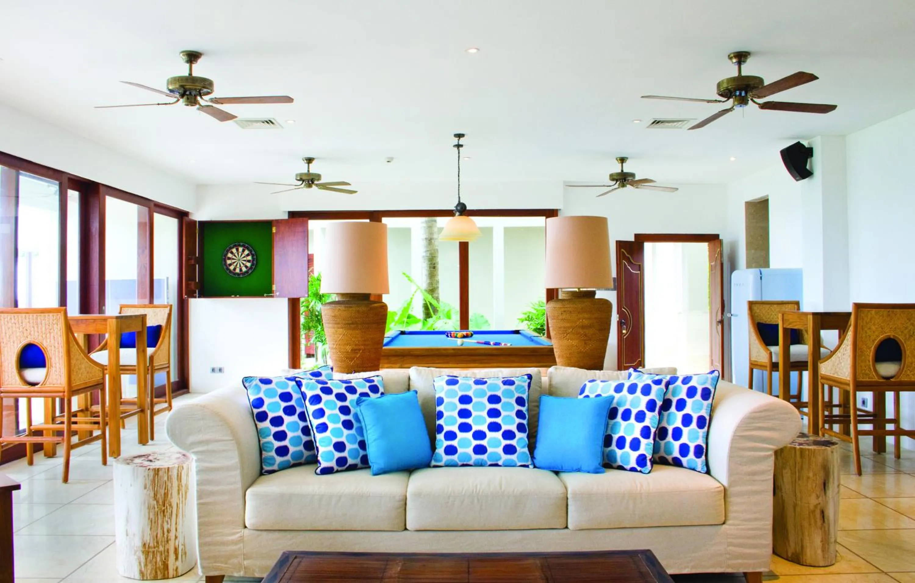Living room in Anapuri Villas