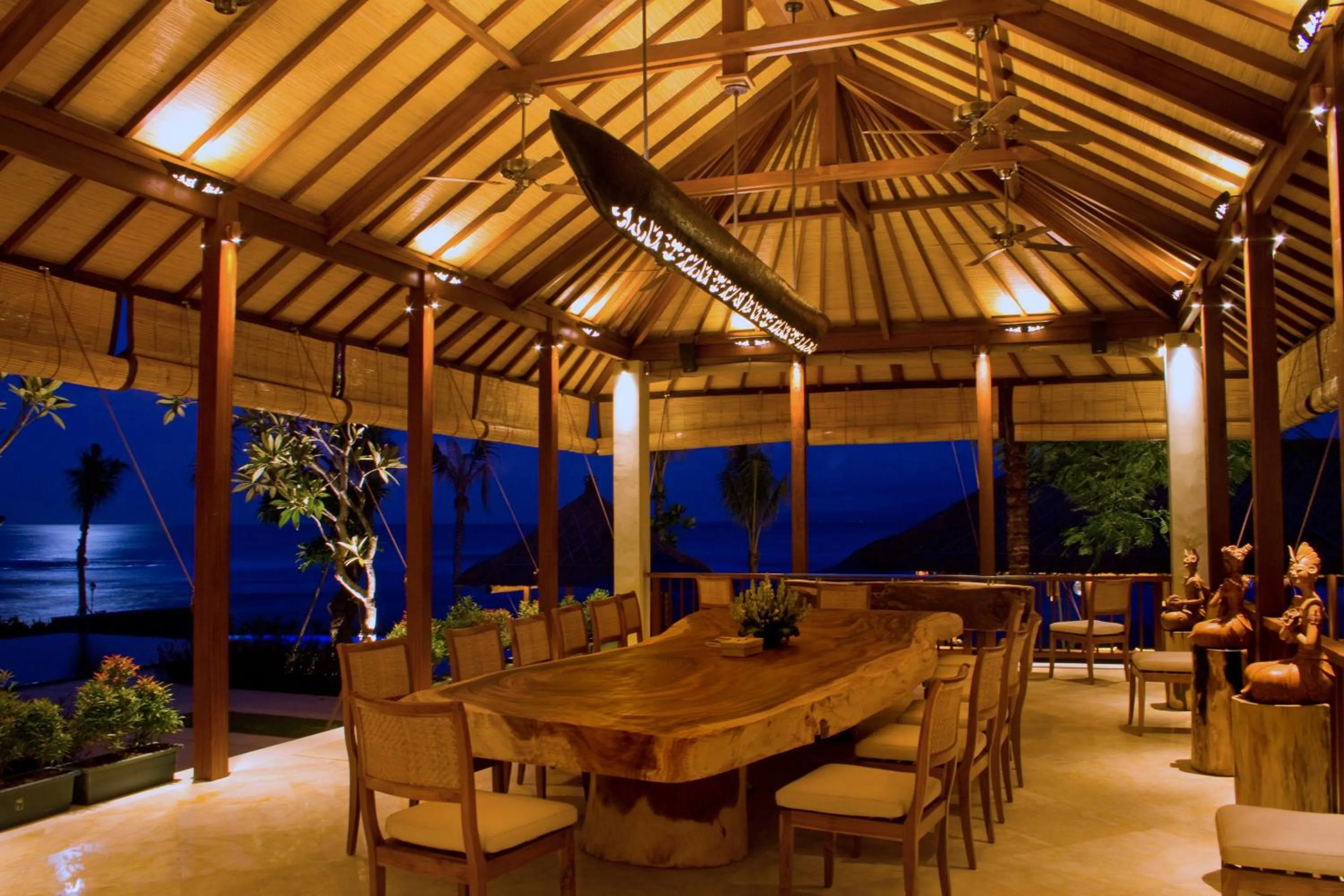 Dining area in Anapuri Villas