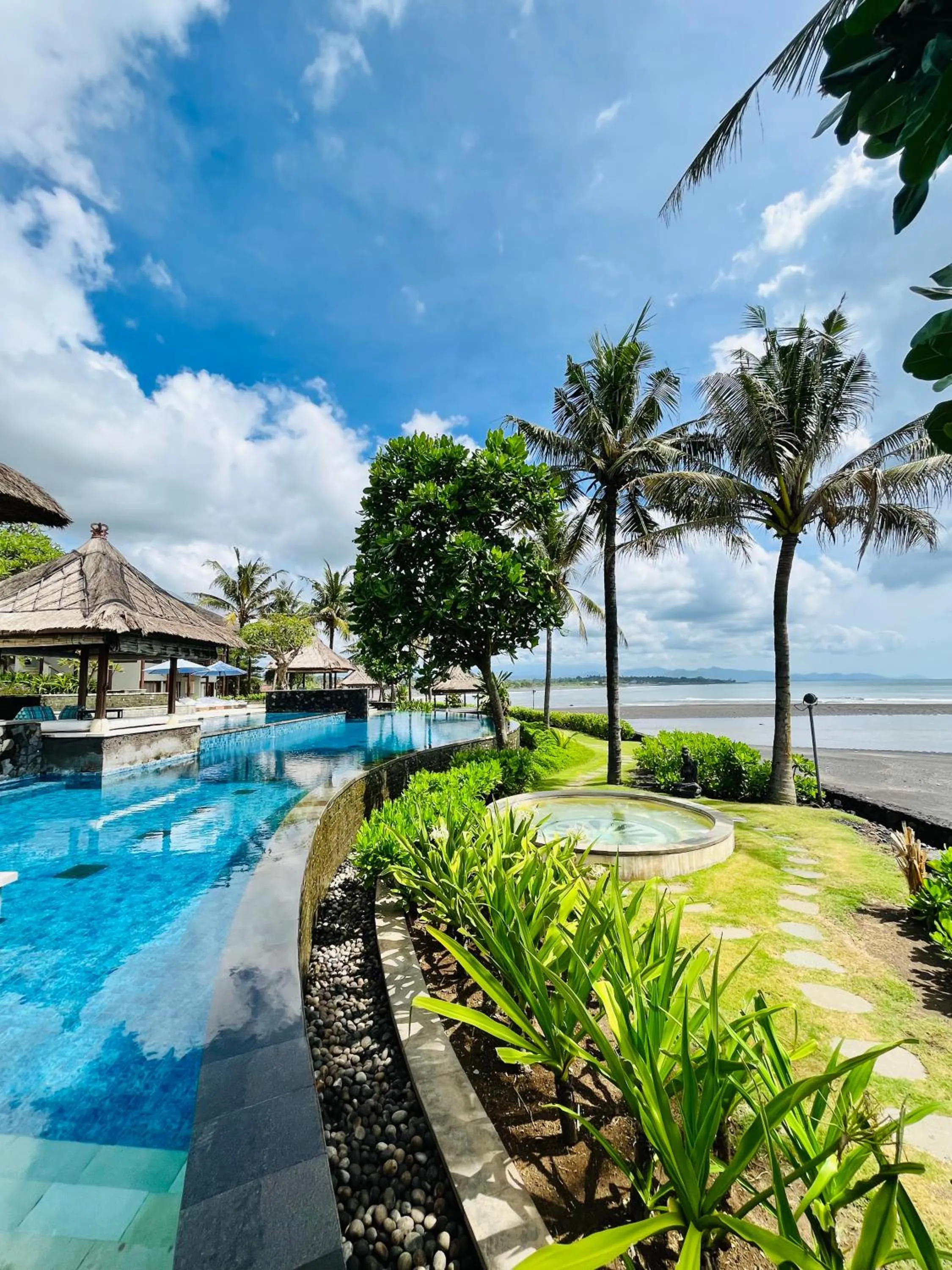 Pool view in Anapuri Villas