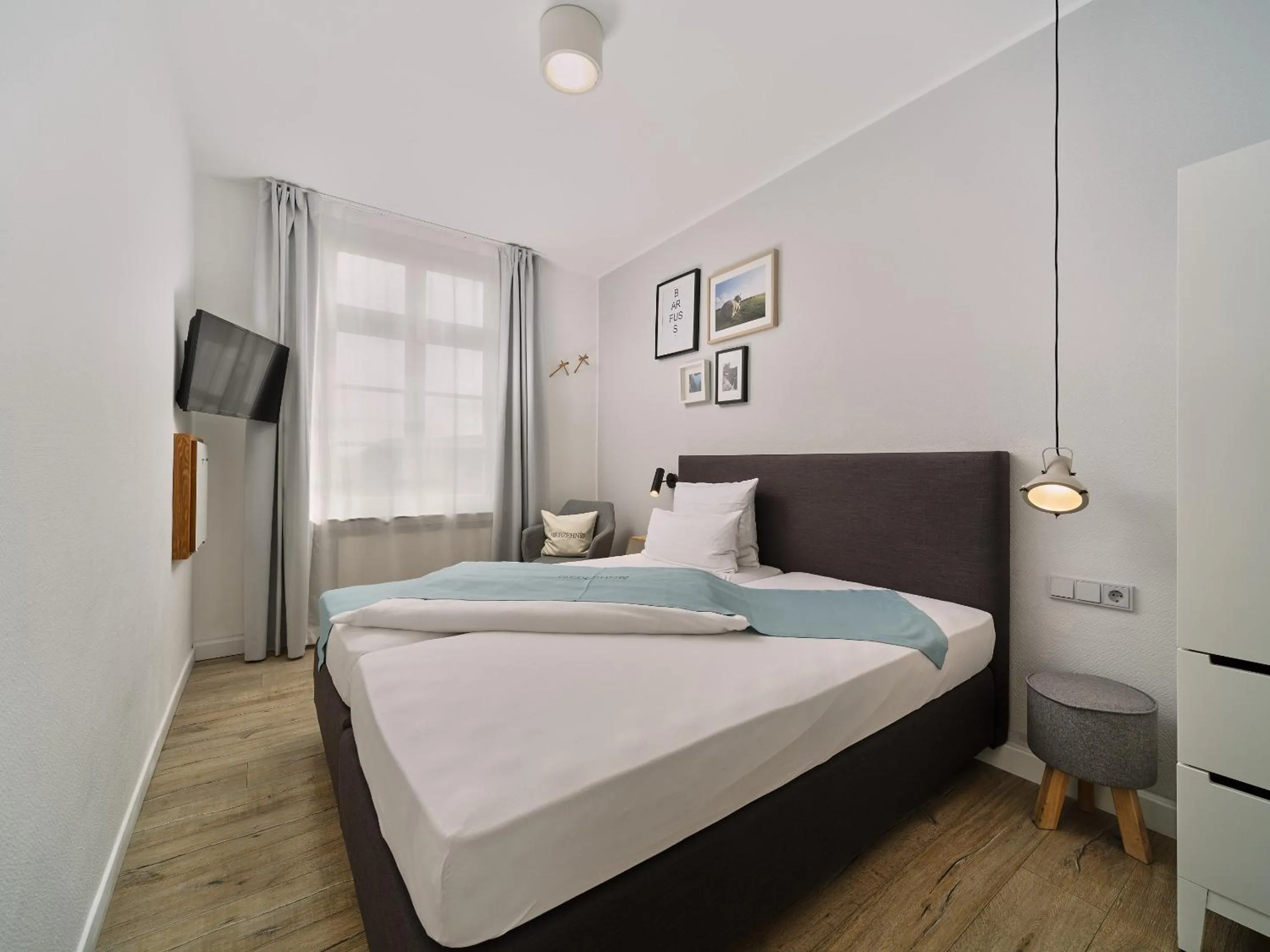 TV and multimedia, Bed in Hotel Siebzehn80