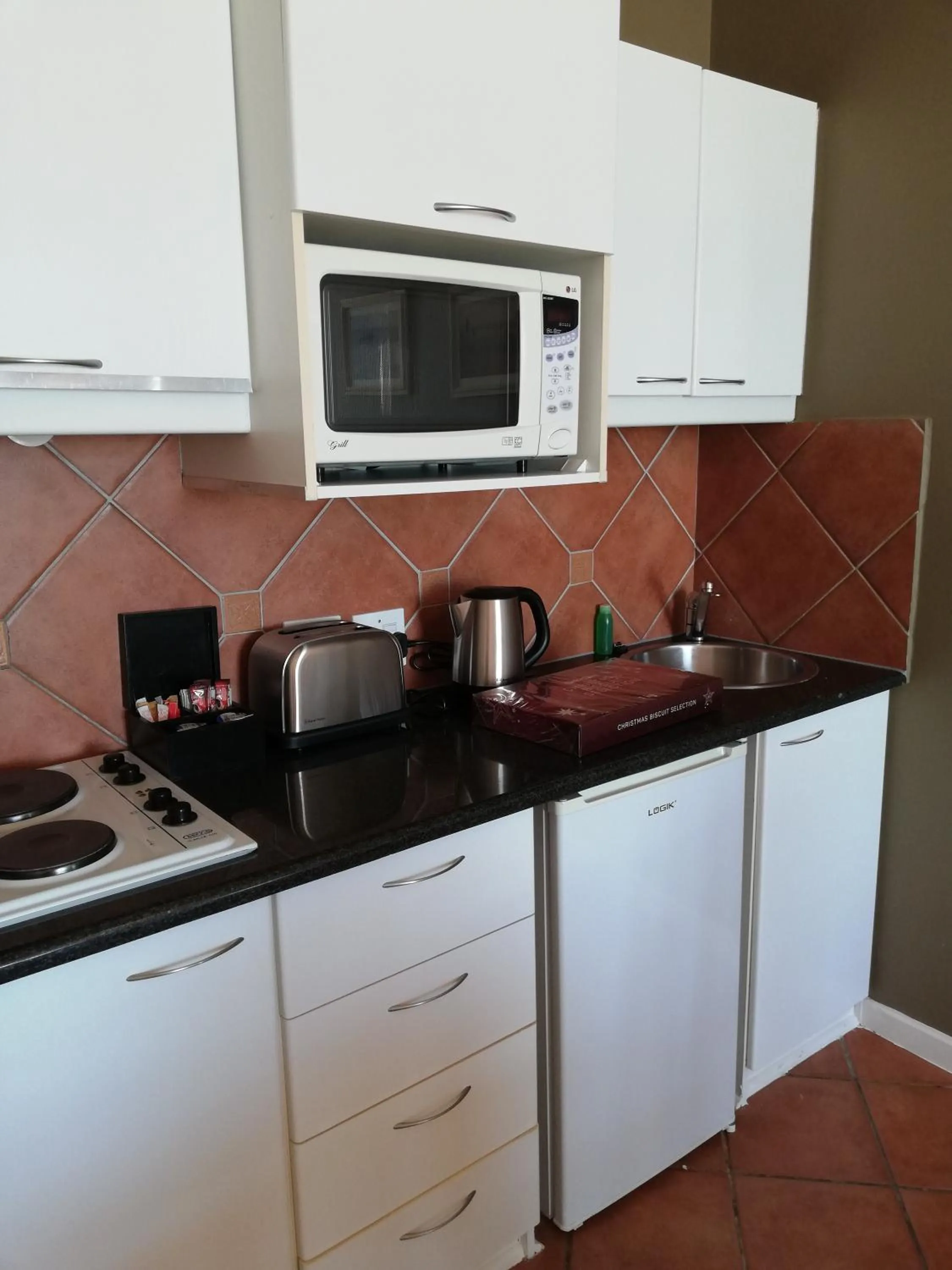 Kitchen or kitchenette in Cape Town Beachfront Apartments at Leisure Bay