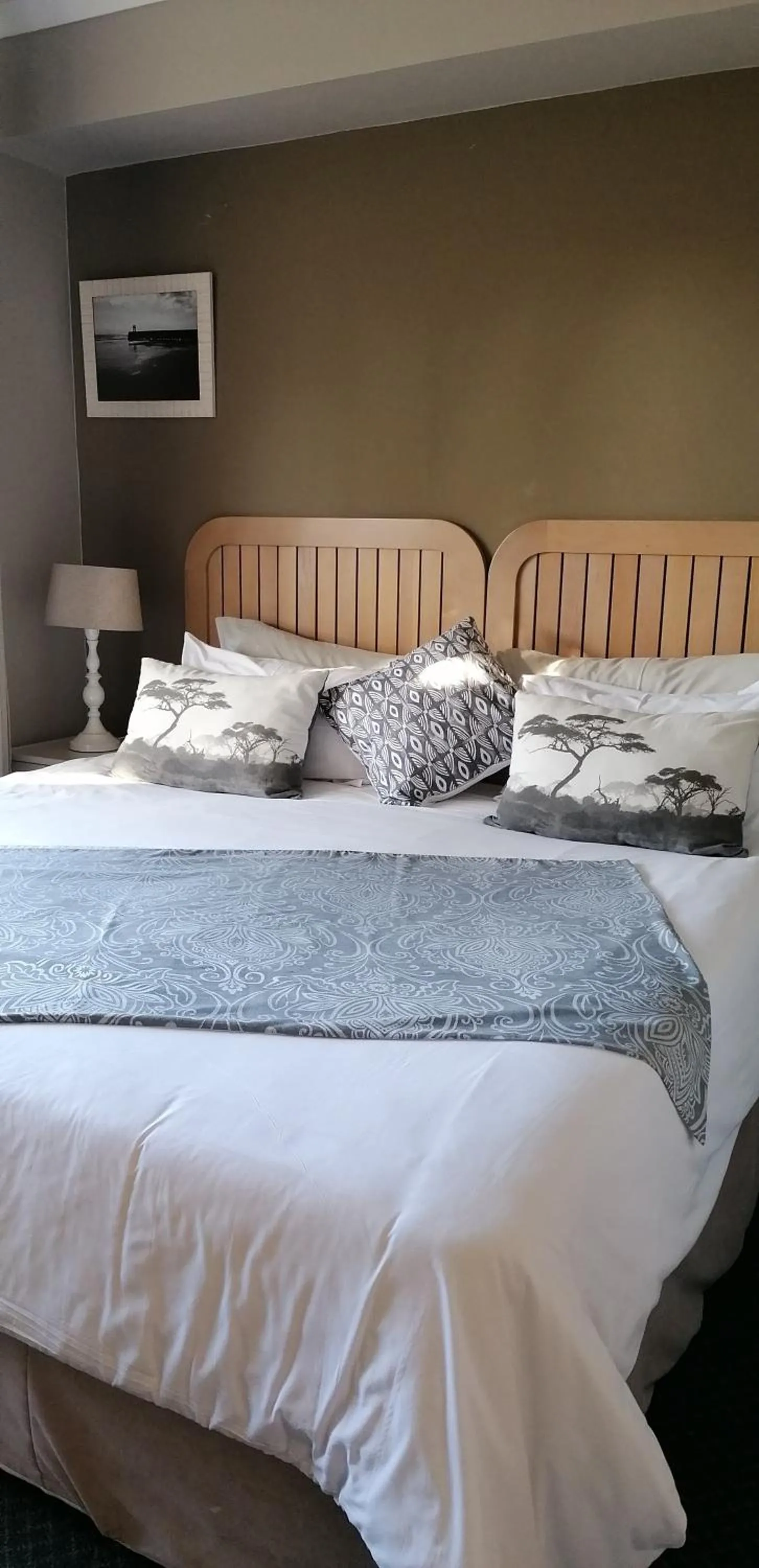 Bed in Cape Town Beachfront Apartments at Leisure Bay