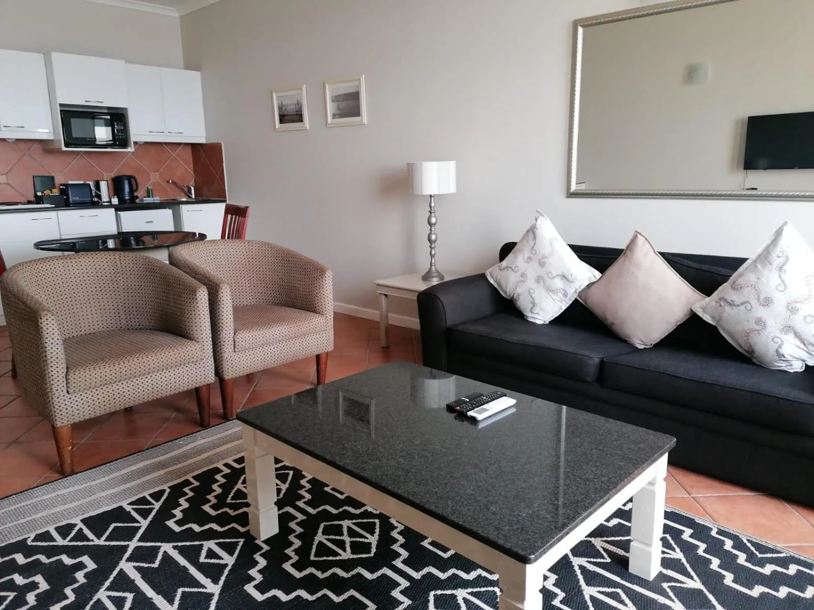 TV and multimedia in Cape Town Beachfront Apartments at Leisure Bay