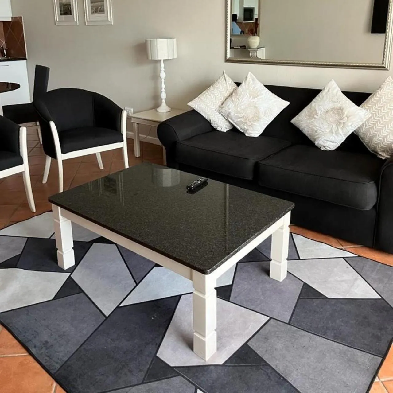 Living room in Cape Town Beachfront Apartments at Leisure Bay