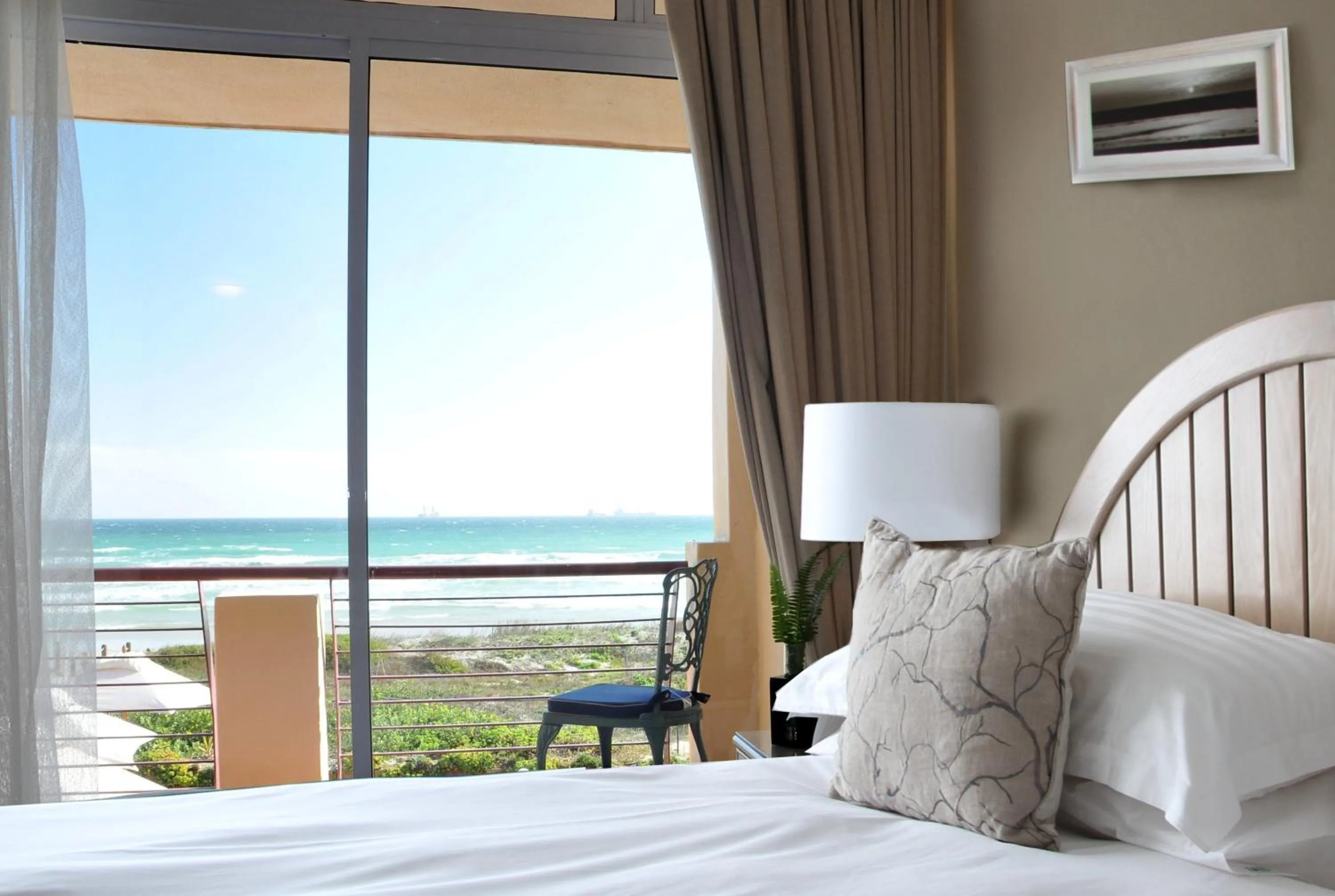 Bed in Cape Town Beachfront Apartments at Leisure Bay