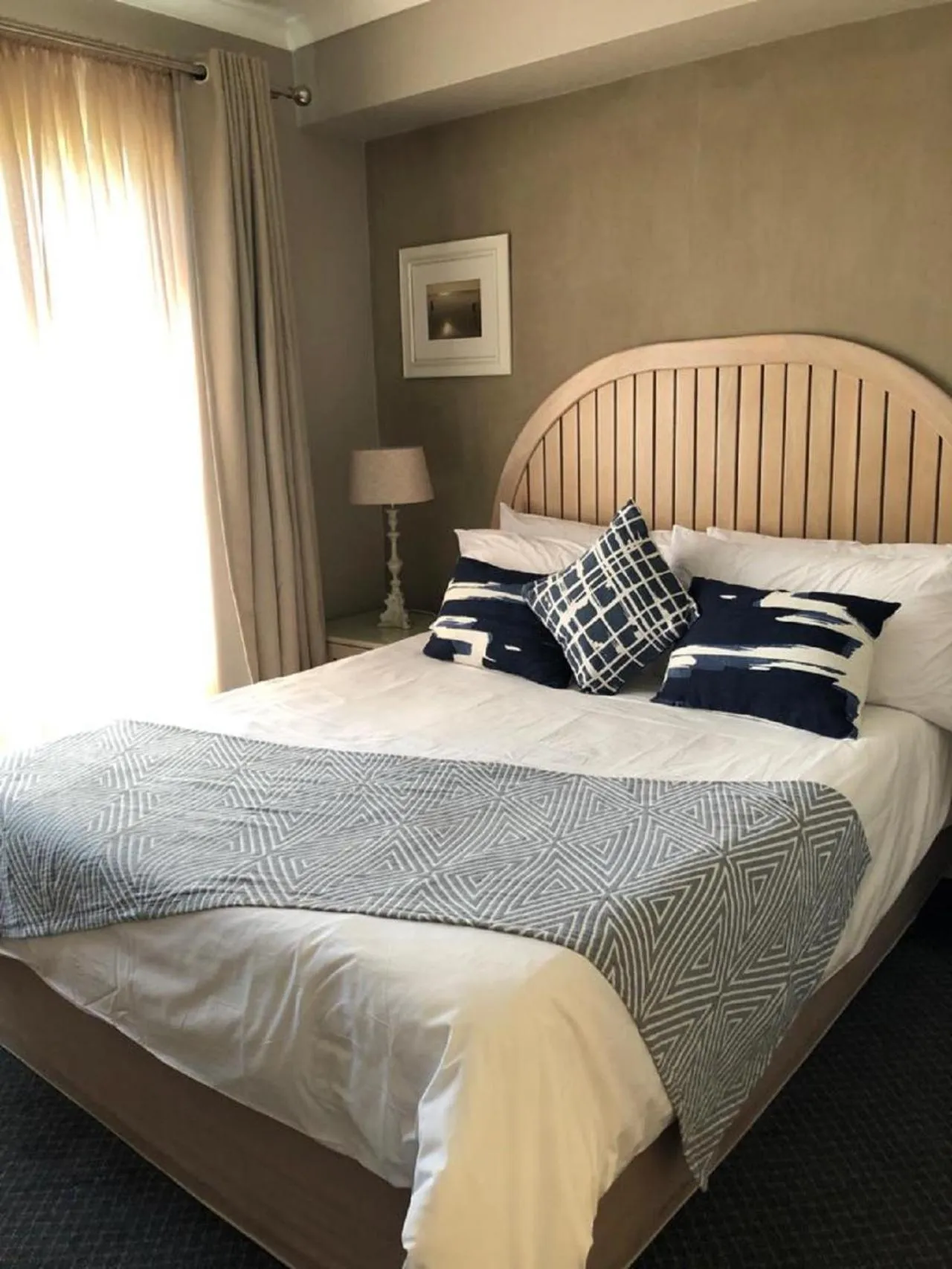 Bed in Cape Town Beachfront Apartments at Leisure Bay