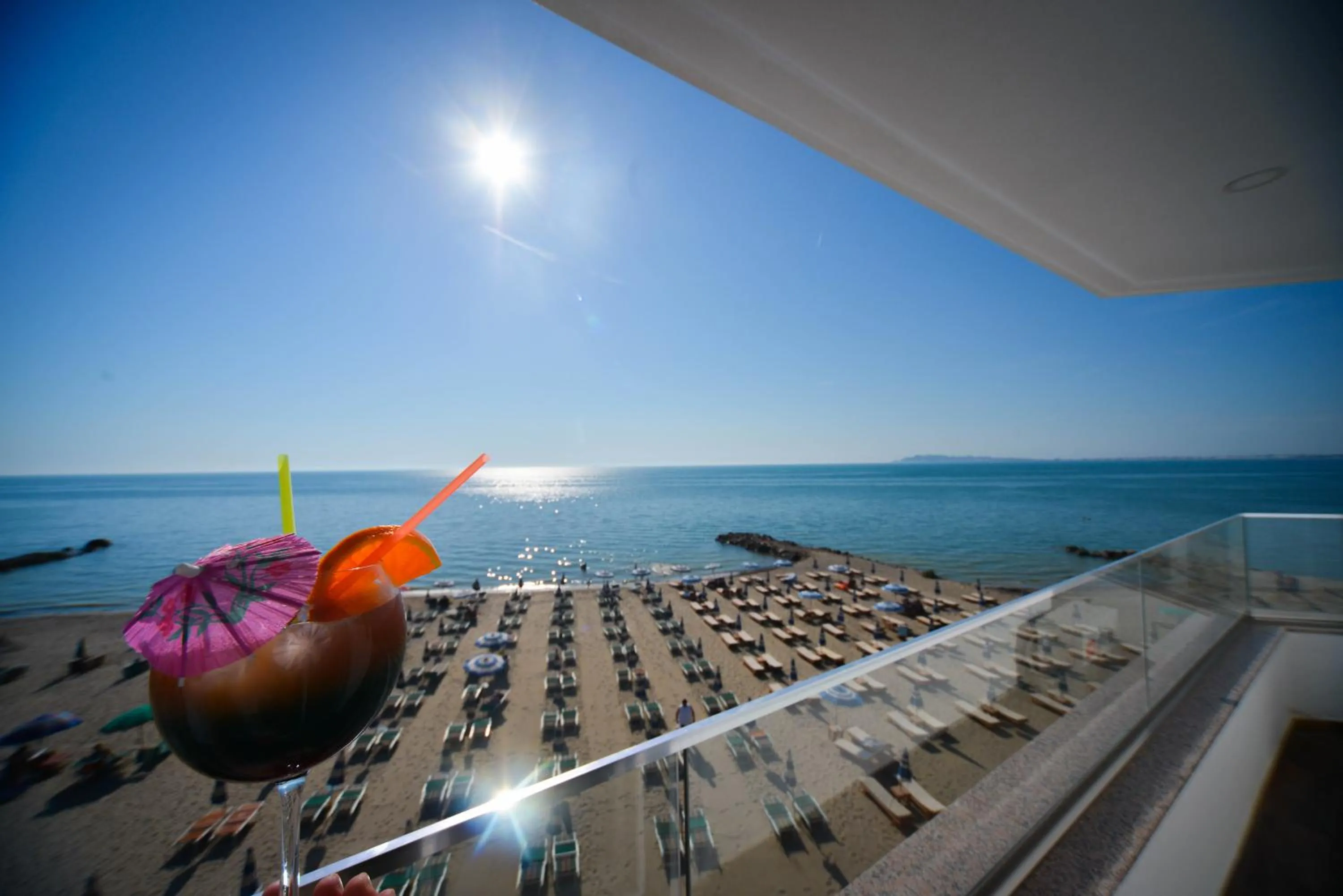 Balcony/Terrace in Hotel Elesio