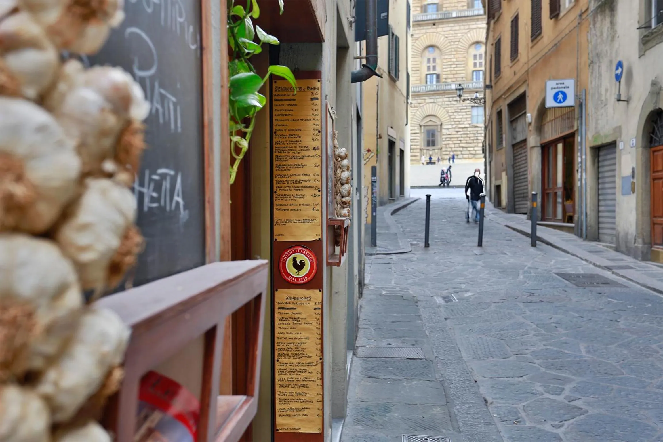 Street view in Florence Pitti Loft