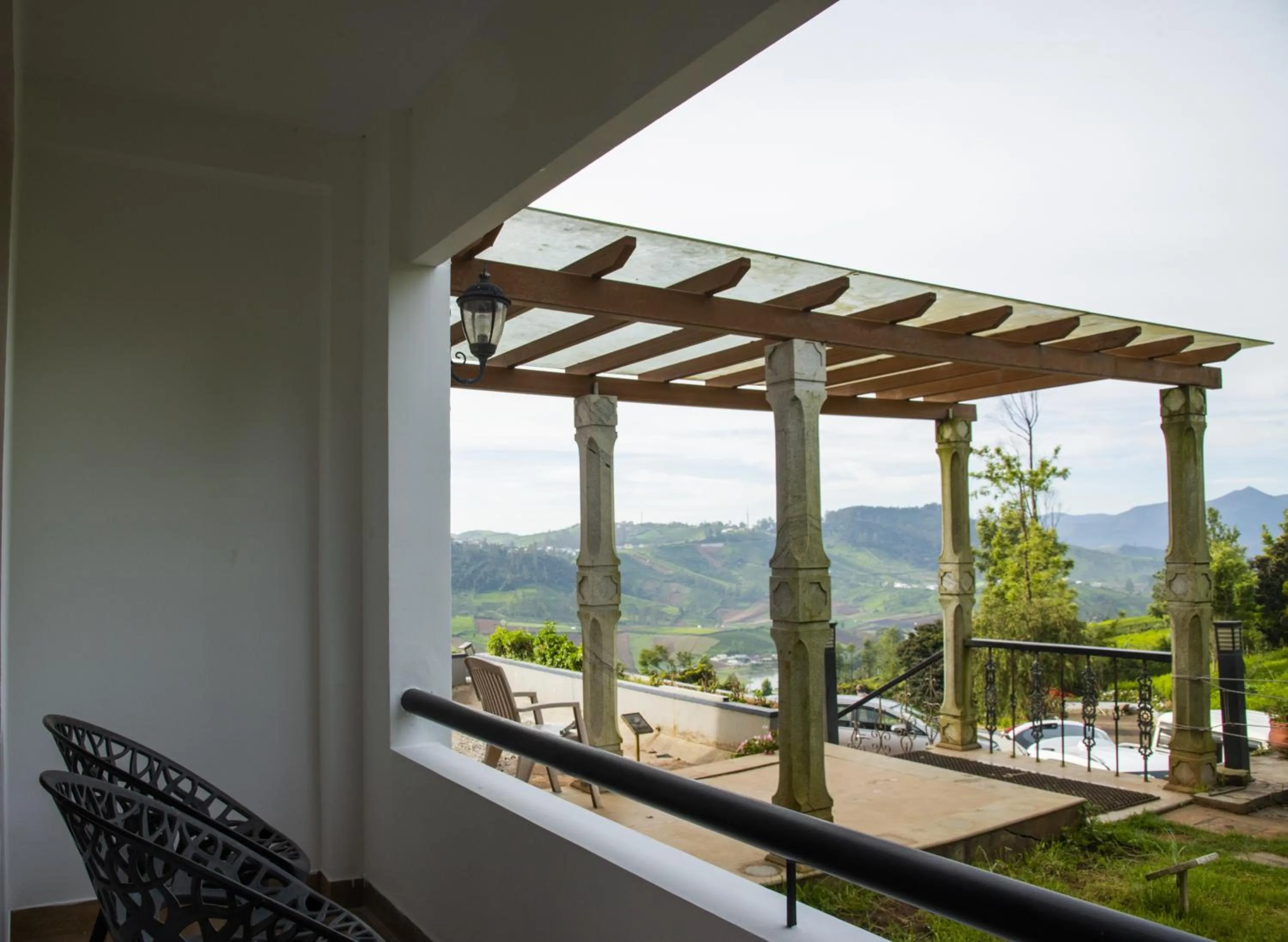 Balcony/Terrace in Western Valley Resorts Ooty