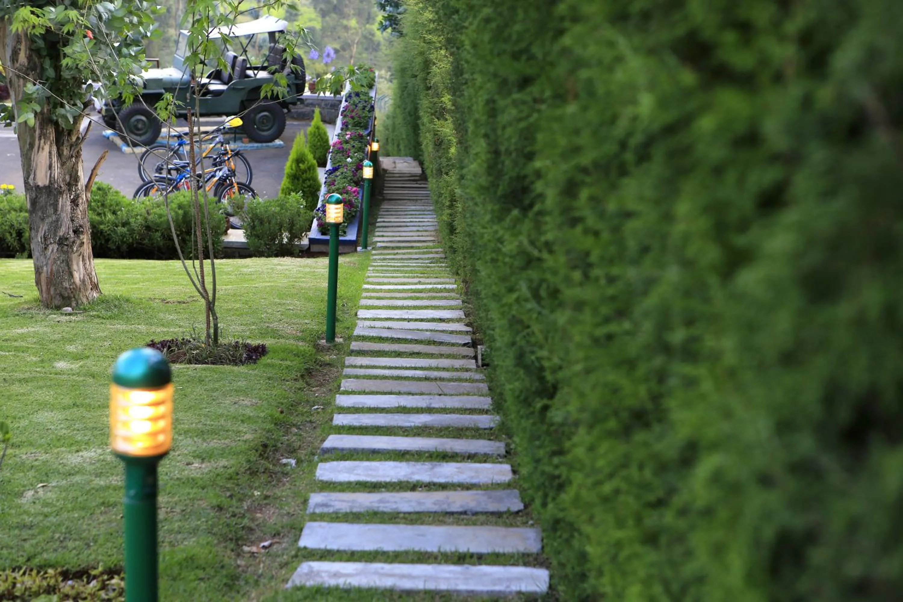 Garden in Western Valley Resorts Ooty