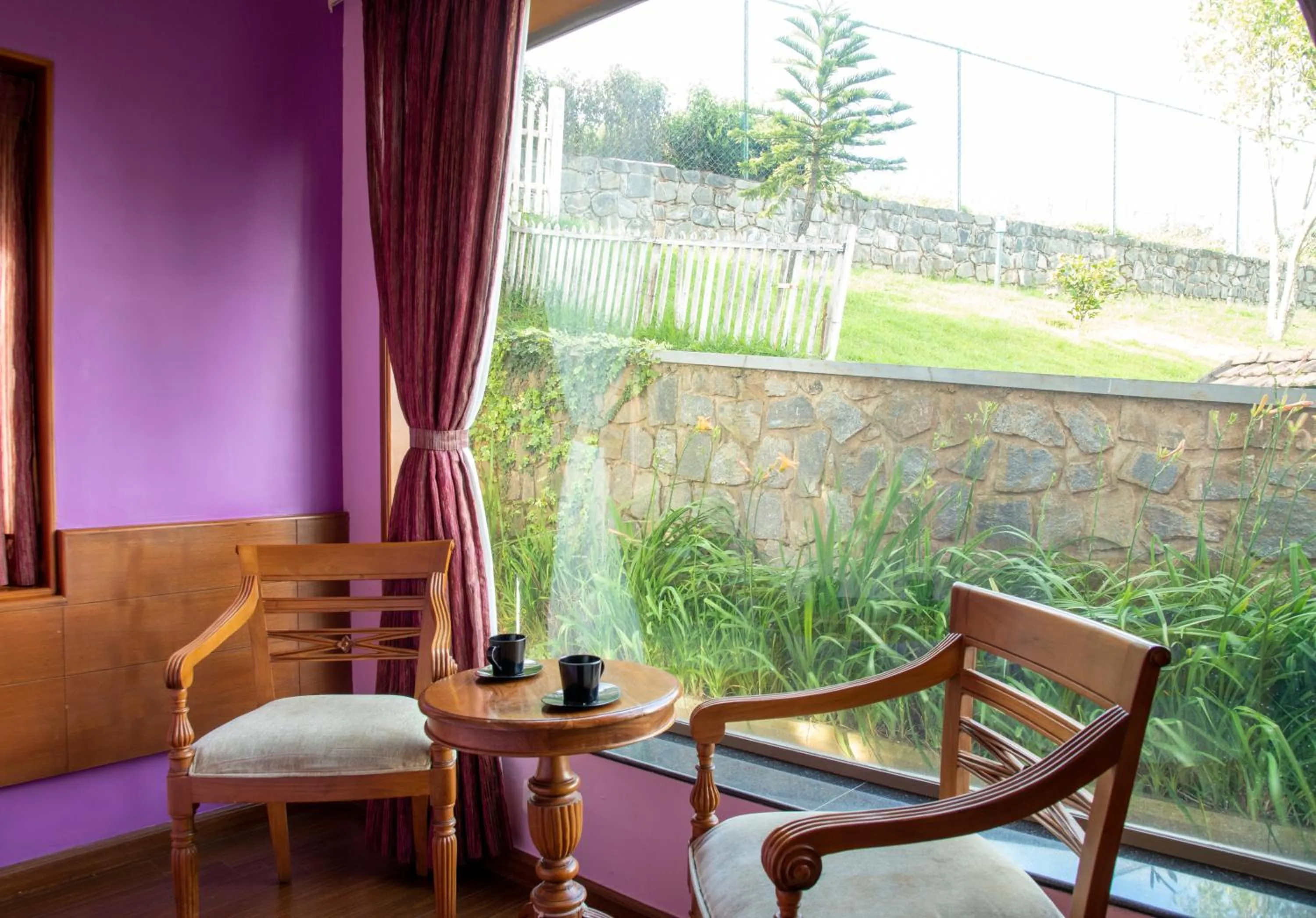 Seating area in Western Valley Resorts Ooty