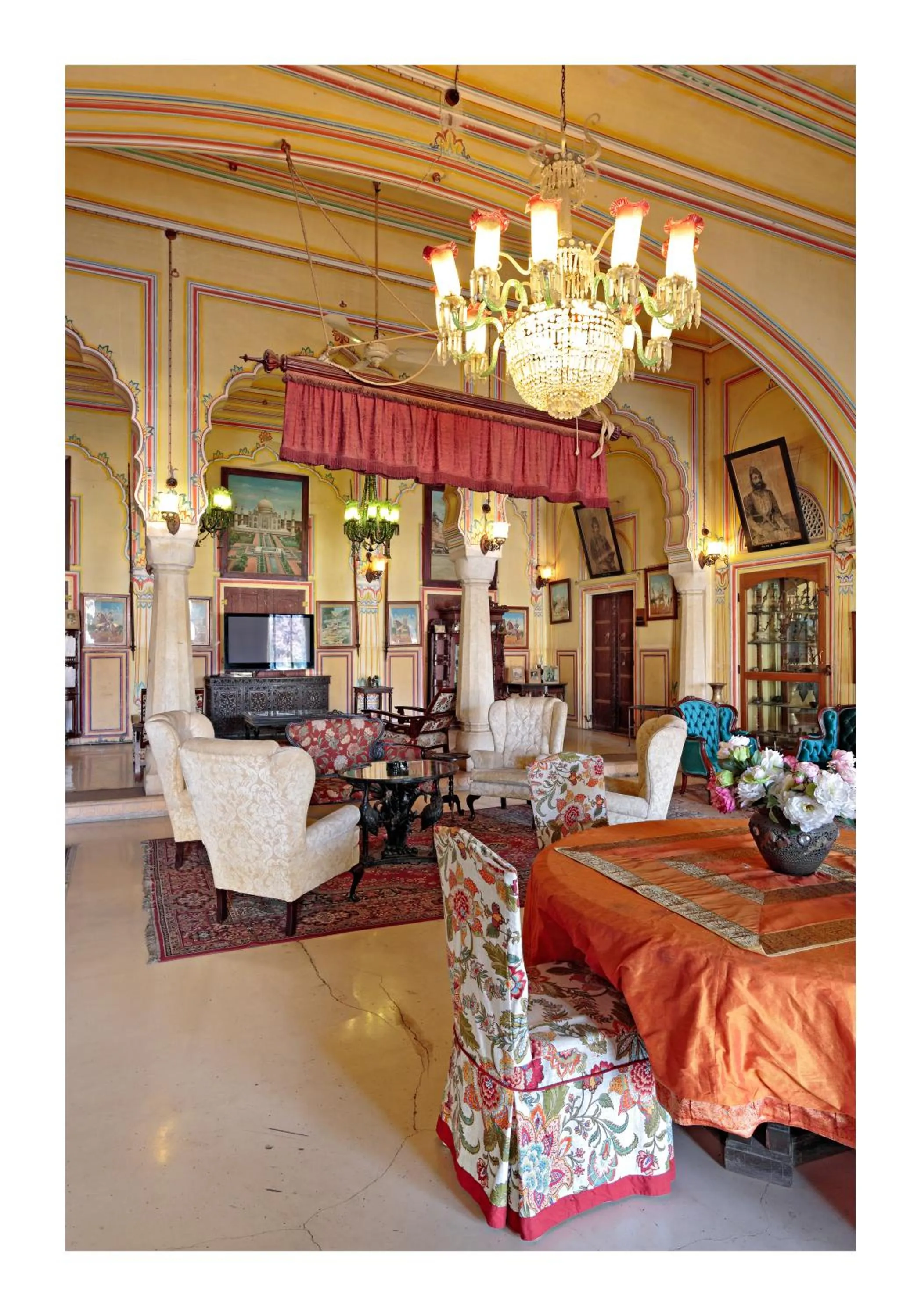 Living room in Castle Kanota