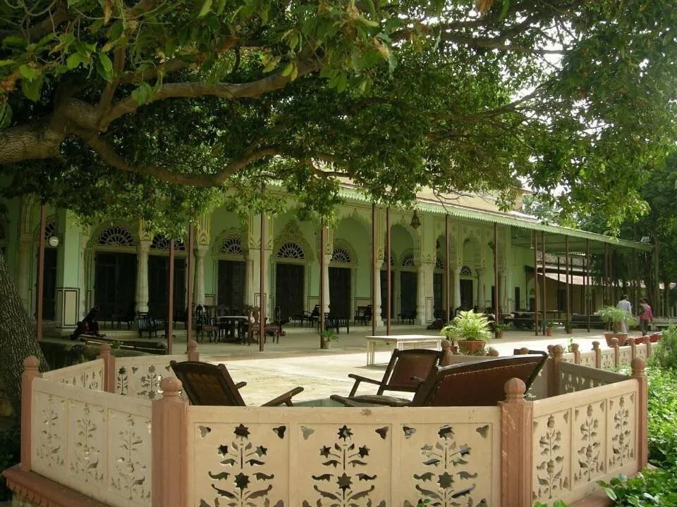 Inner courtyard view in Castle Kanota