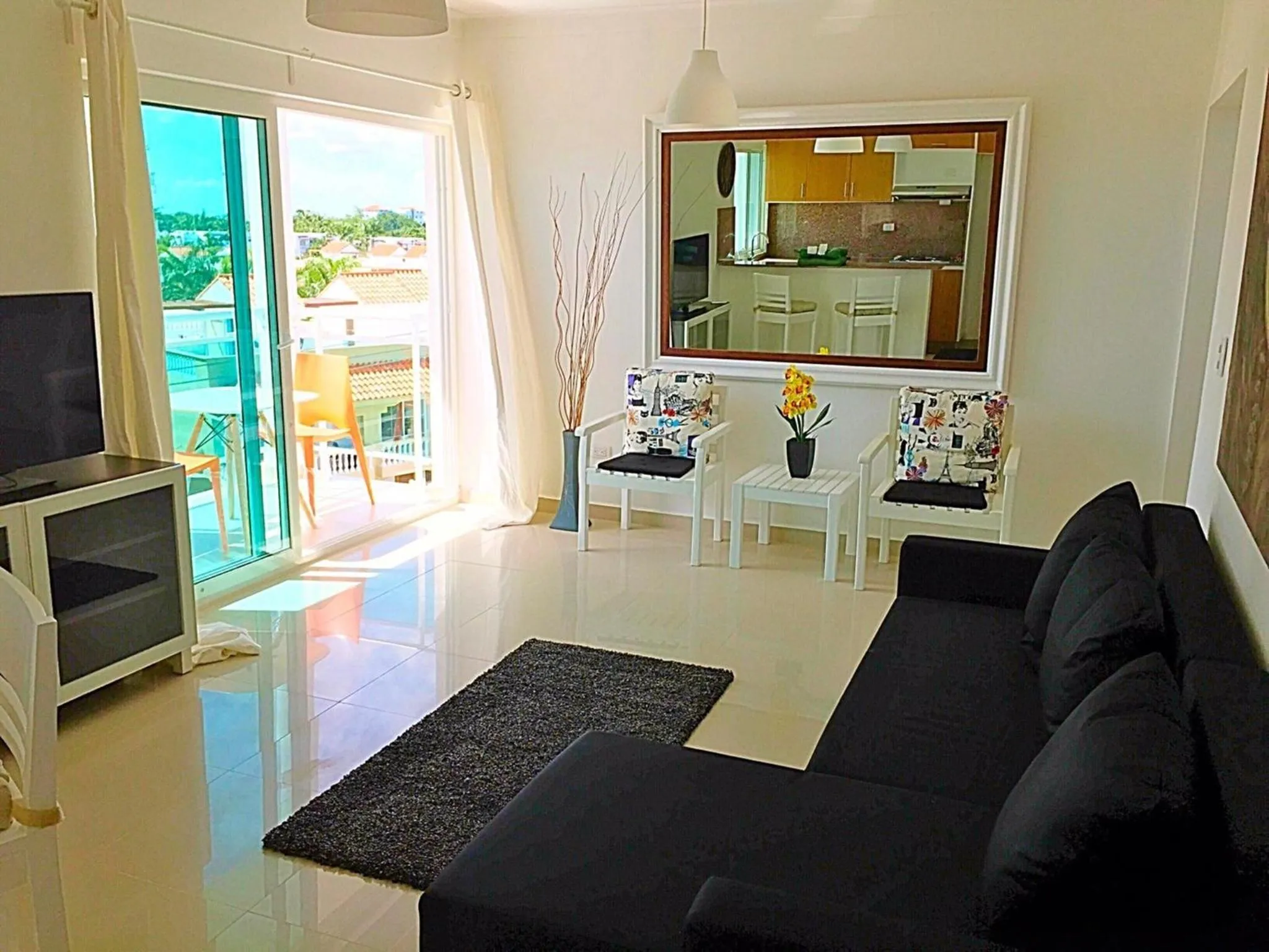 Living room in Vista Marina Residence