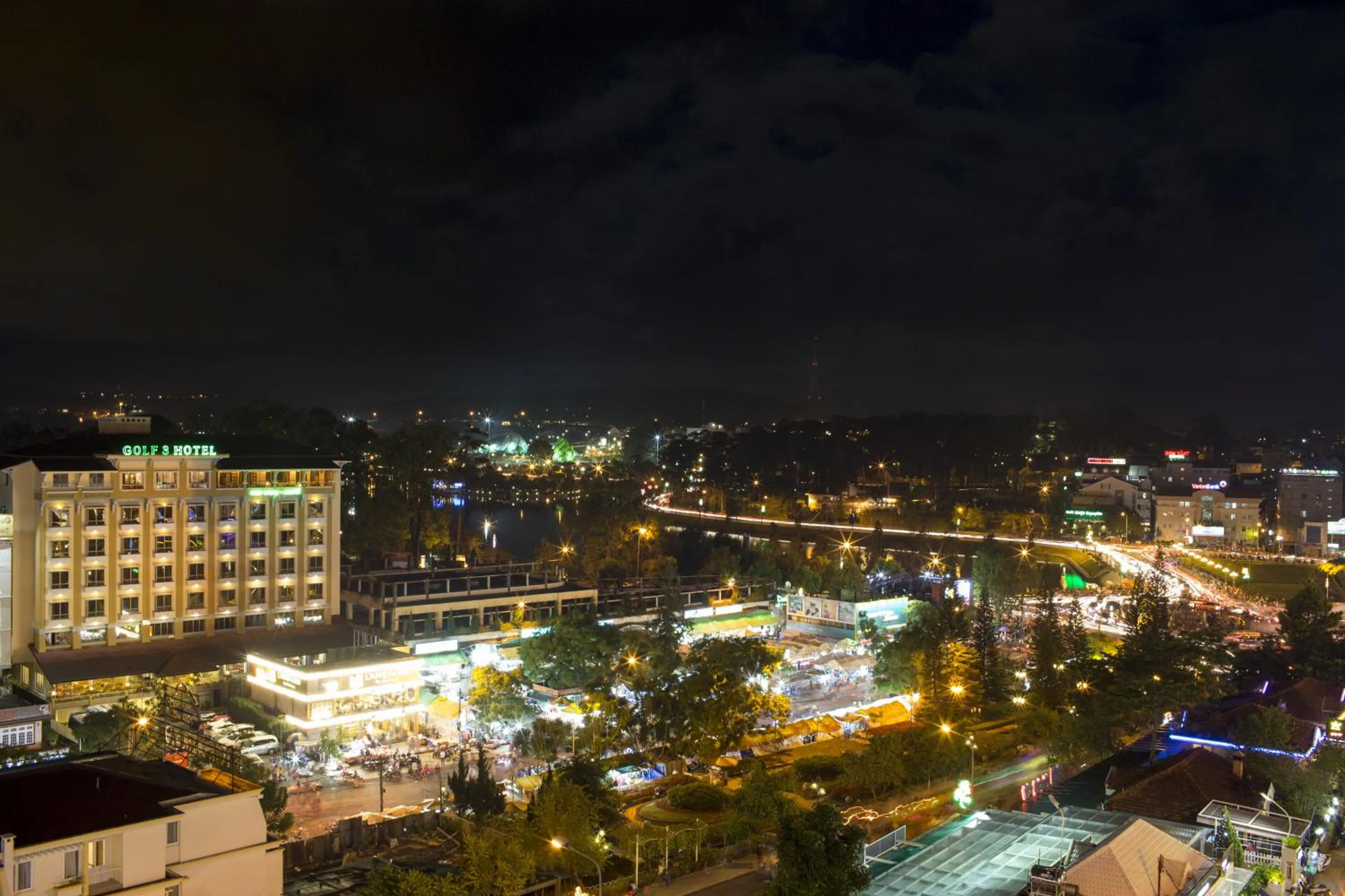 Bird's eye view in Hotel Hoang Minh Chau