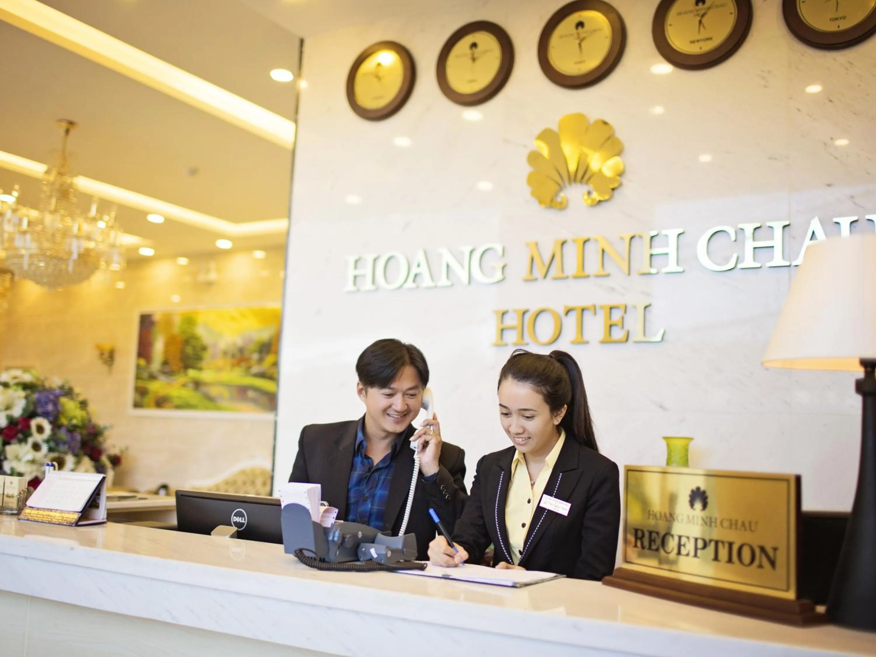 Staff in Hotel Hoang Minh Chau