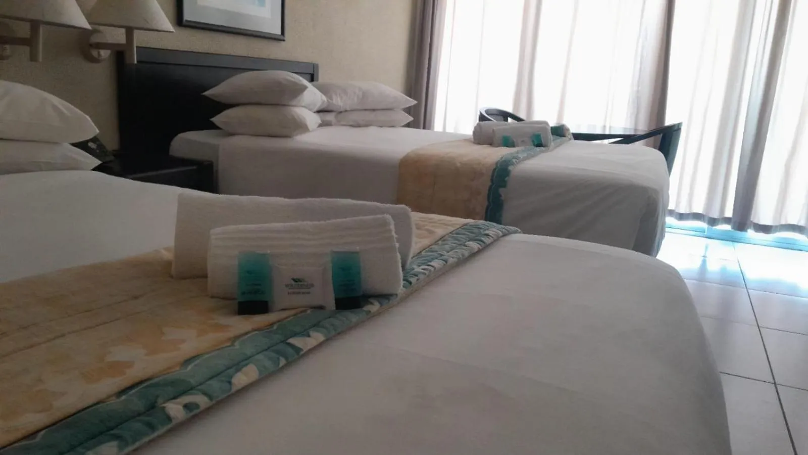 Bed in Wilderness Beach Hotel