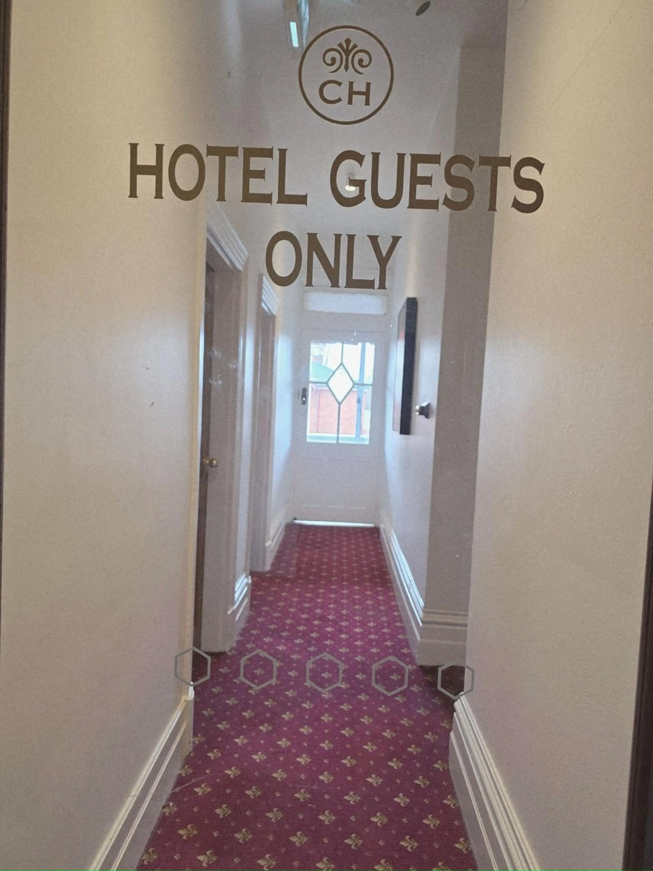 Guests in The Corner Hotel Alexandra