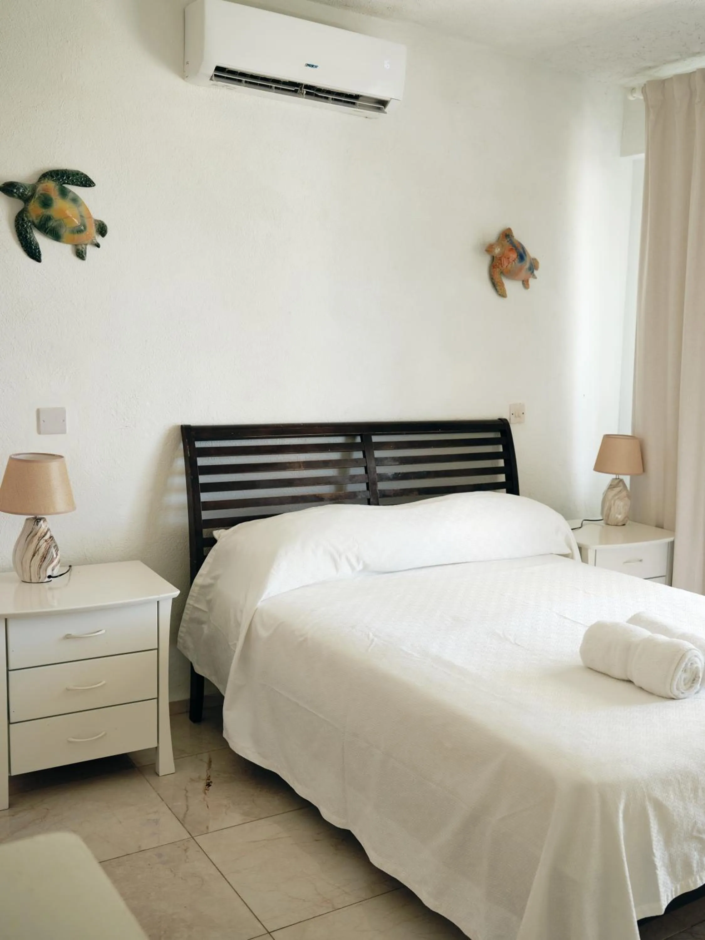 Bed in Ocean Spray Apartments