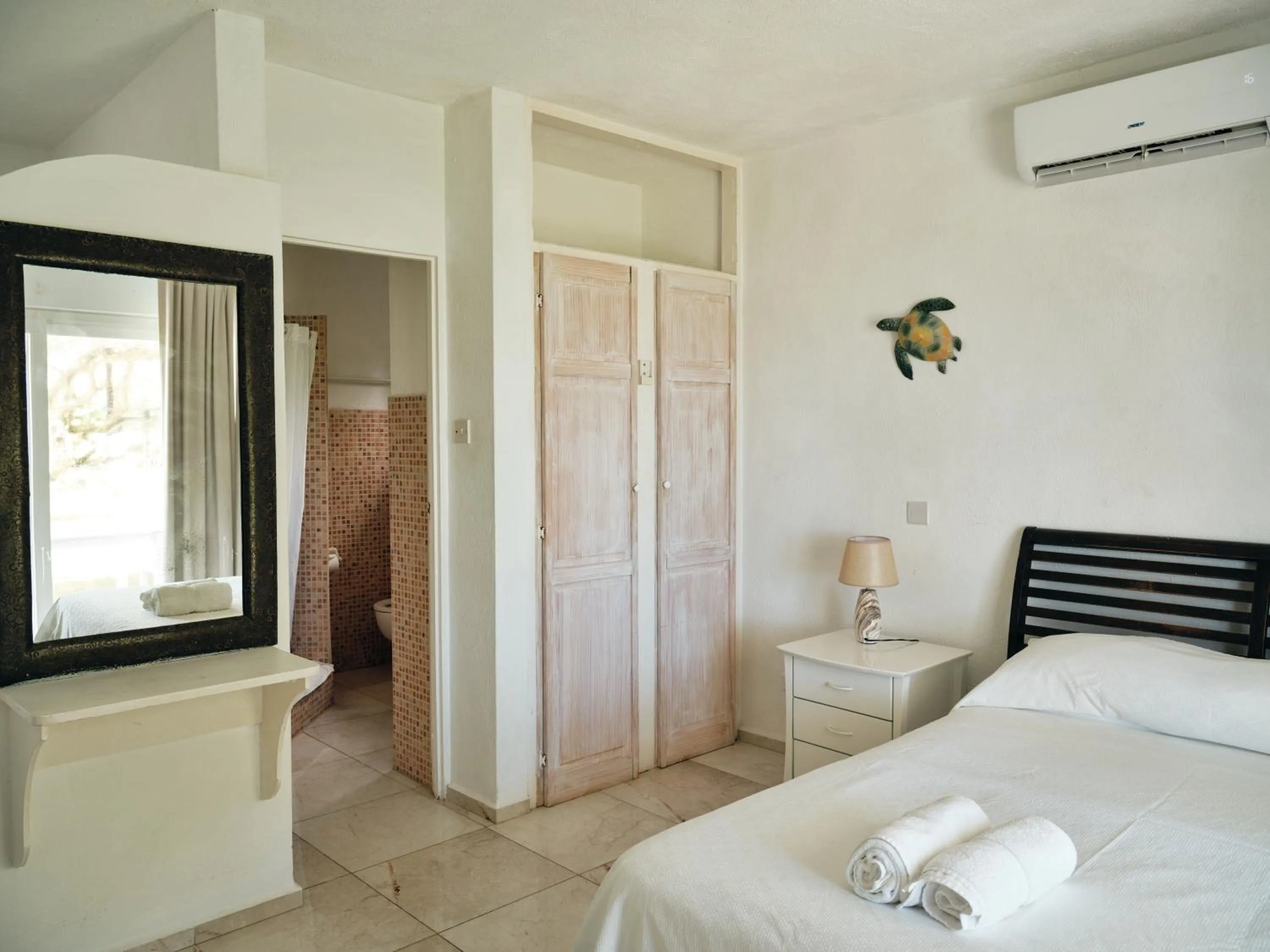 Bed in Ocean Spray Apartments