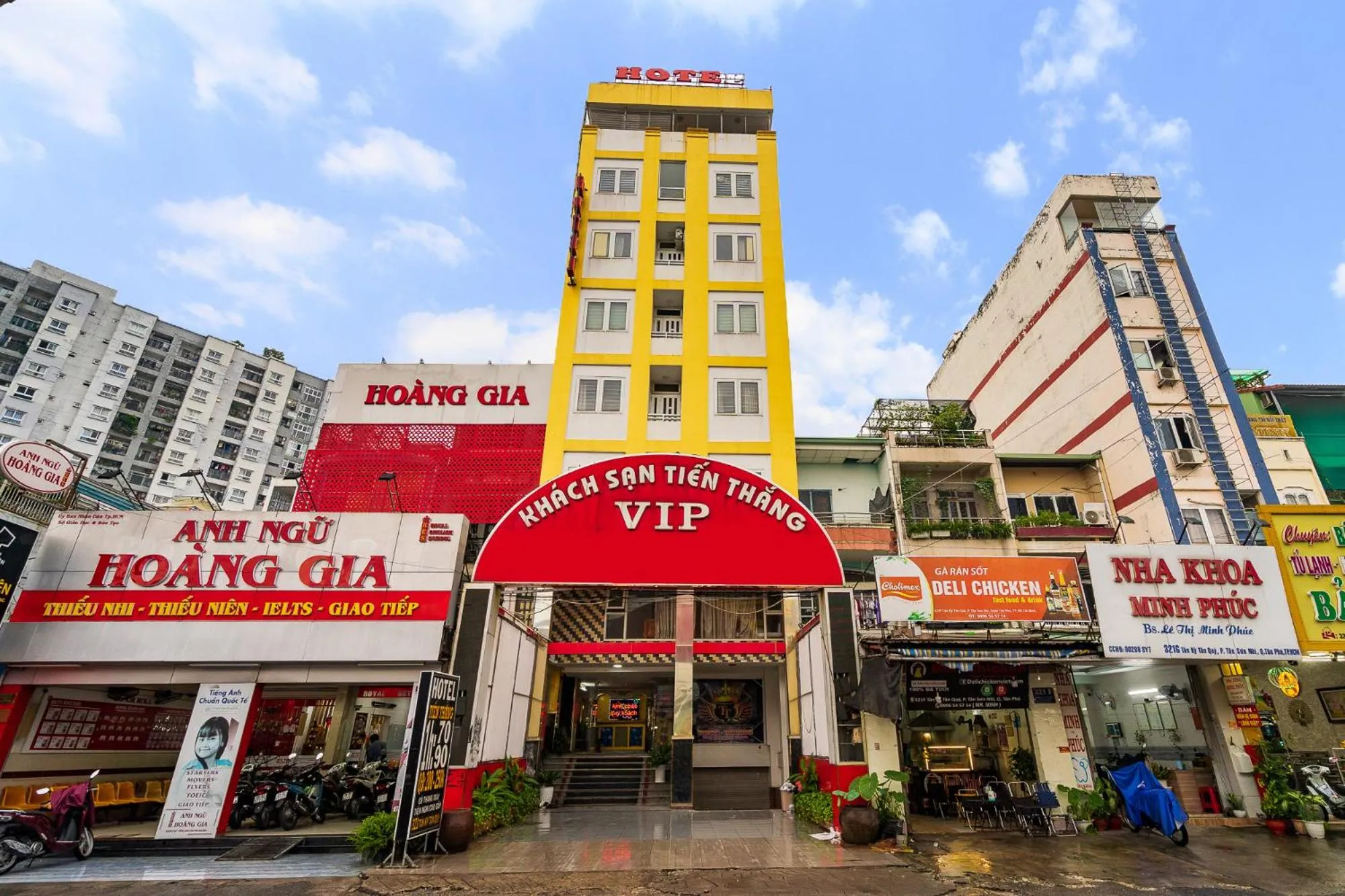 Property building in Collection O District Tan Phu - Tien Thang Hotel