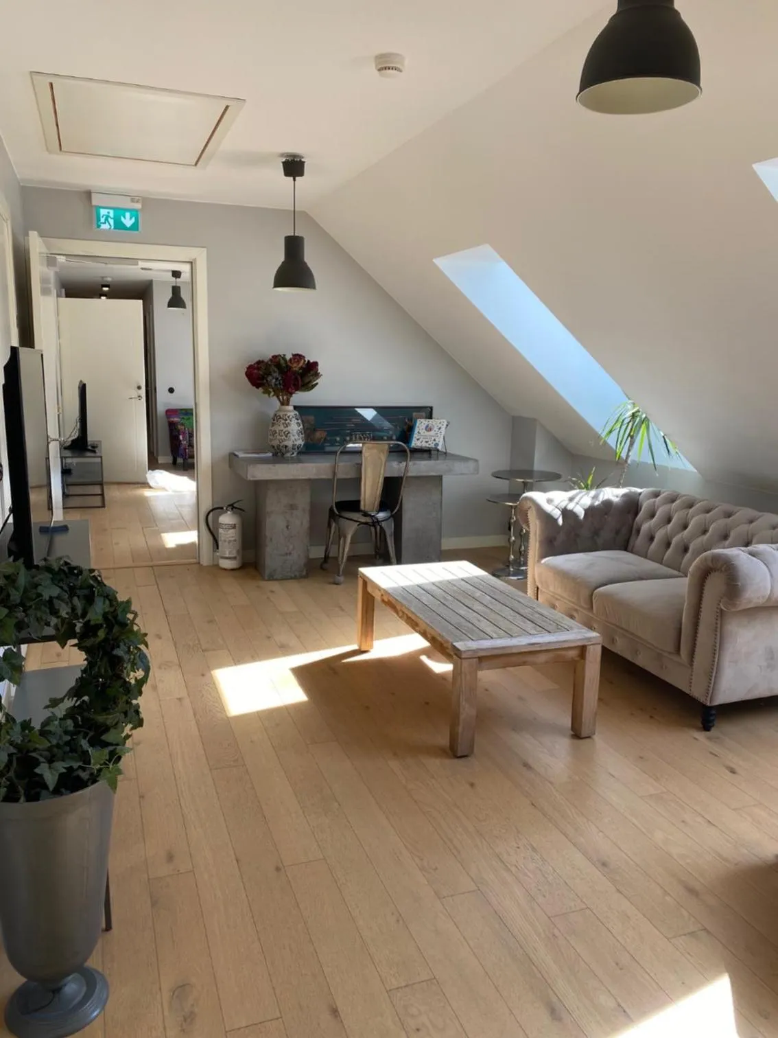 Living room in Brohuspark