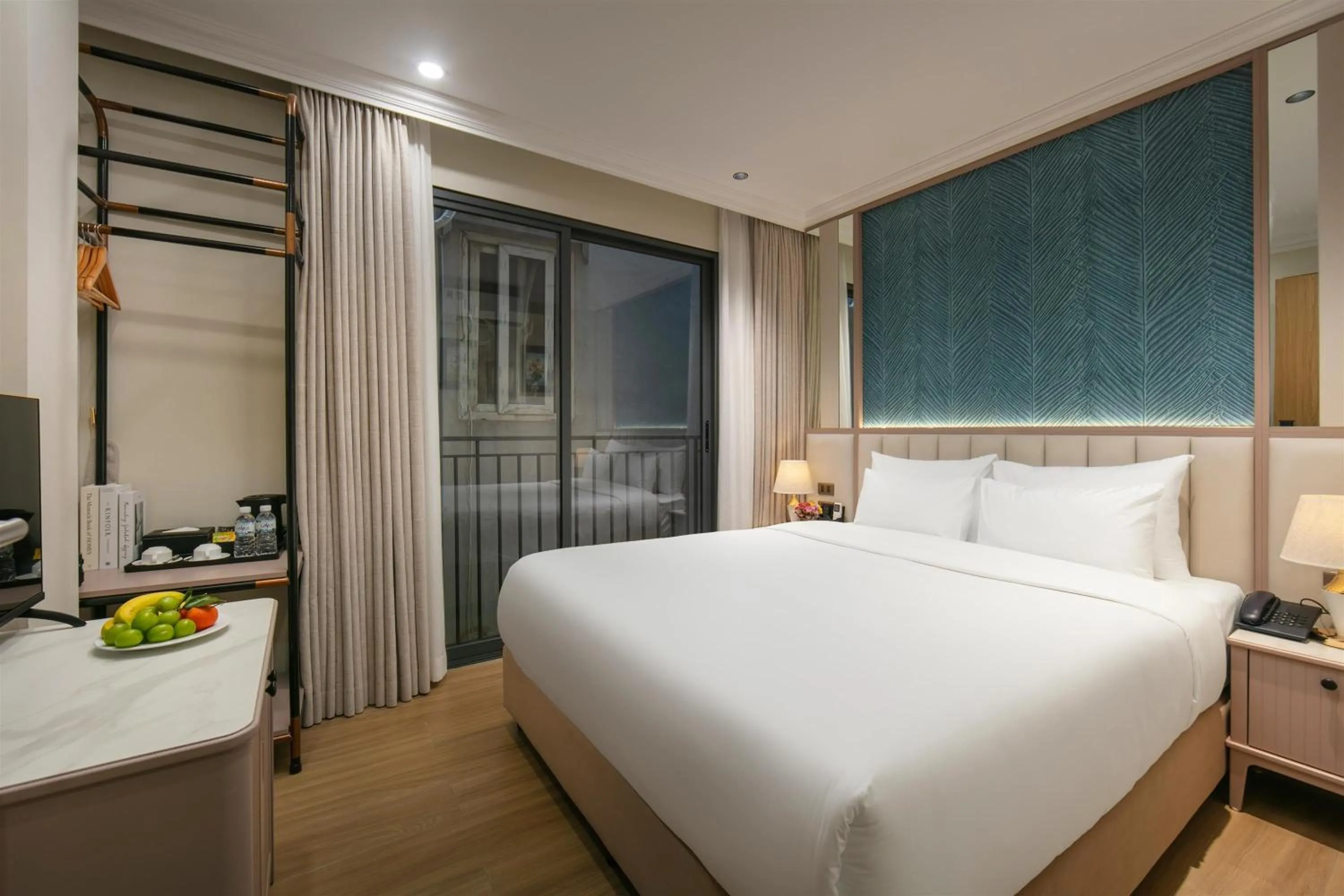 Bedroom, Bed in Dong Xuan Boutique Hotel