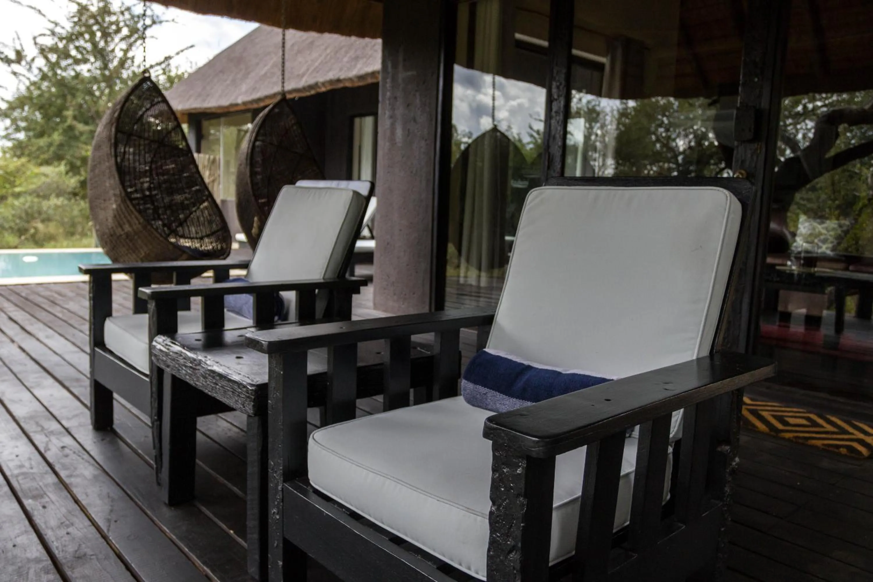 Balcony/Terrace in Ezulwini Game Lodges