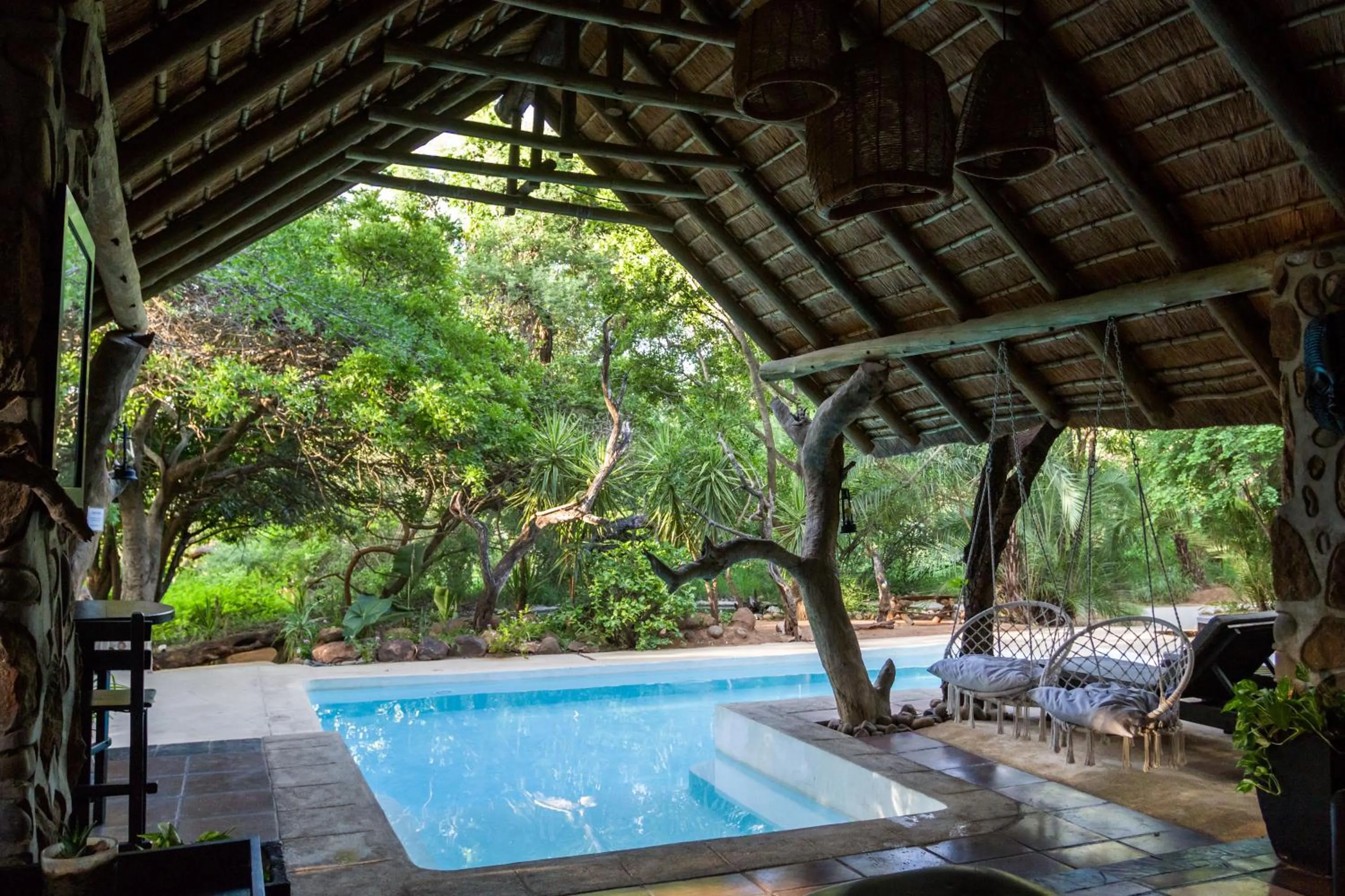 Swimming pool in Ezulwini Game Lodges
