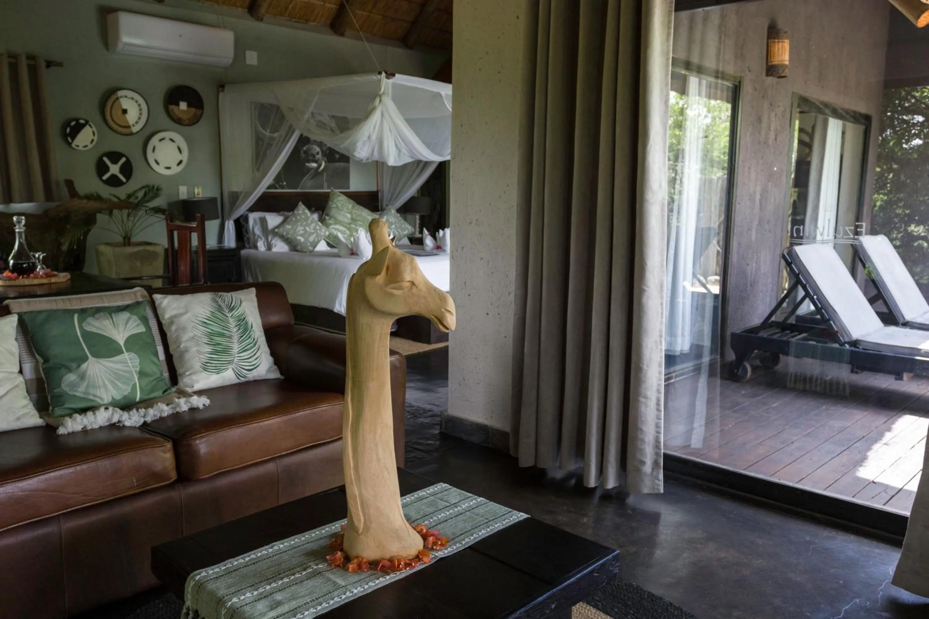 Seating area in Ezulwini Game Lodges