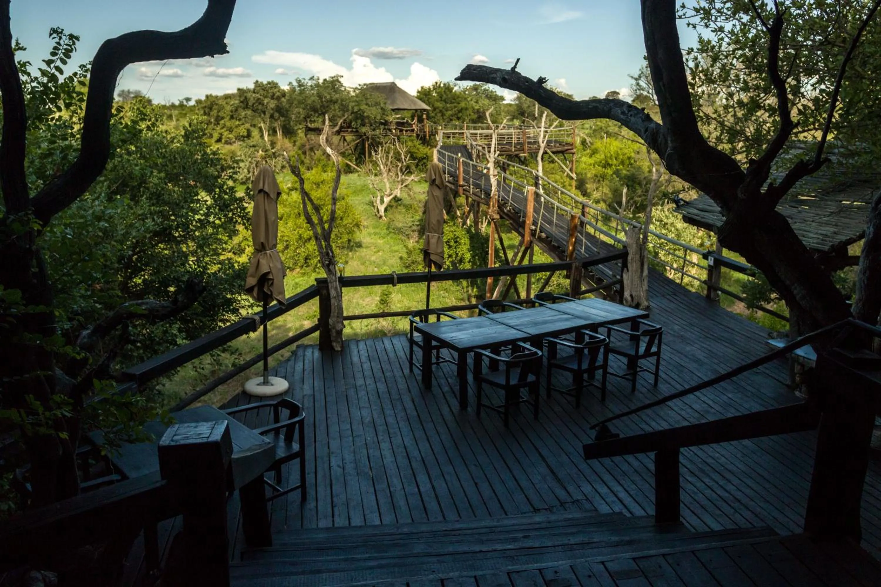 Patio in Ezulwini Game Lodges